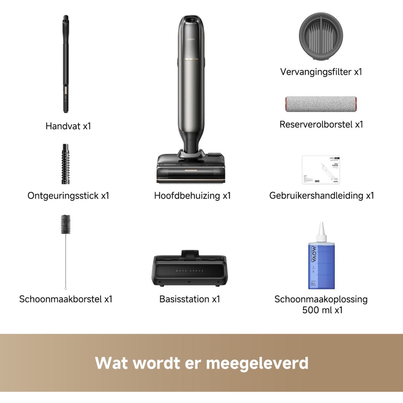 Mova Mova Vacuum Cleaner Wet and Dry M50 Ultra