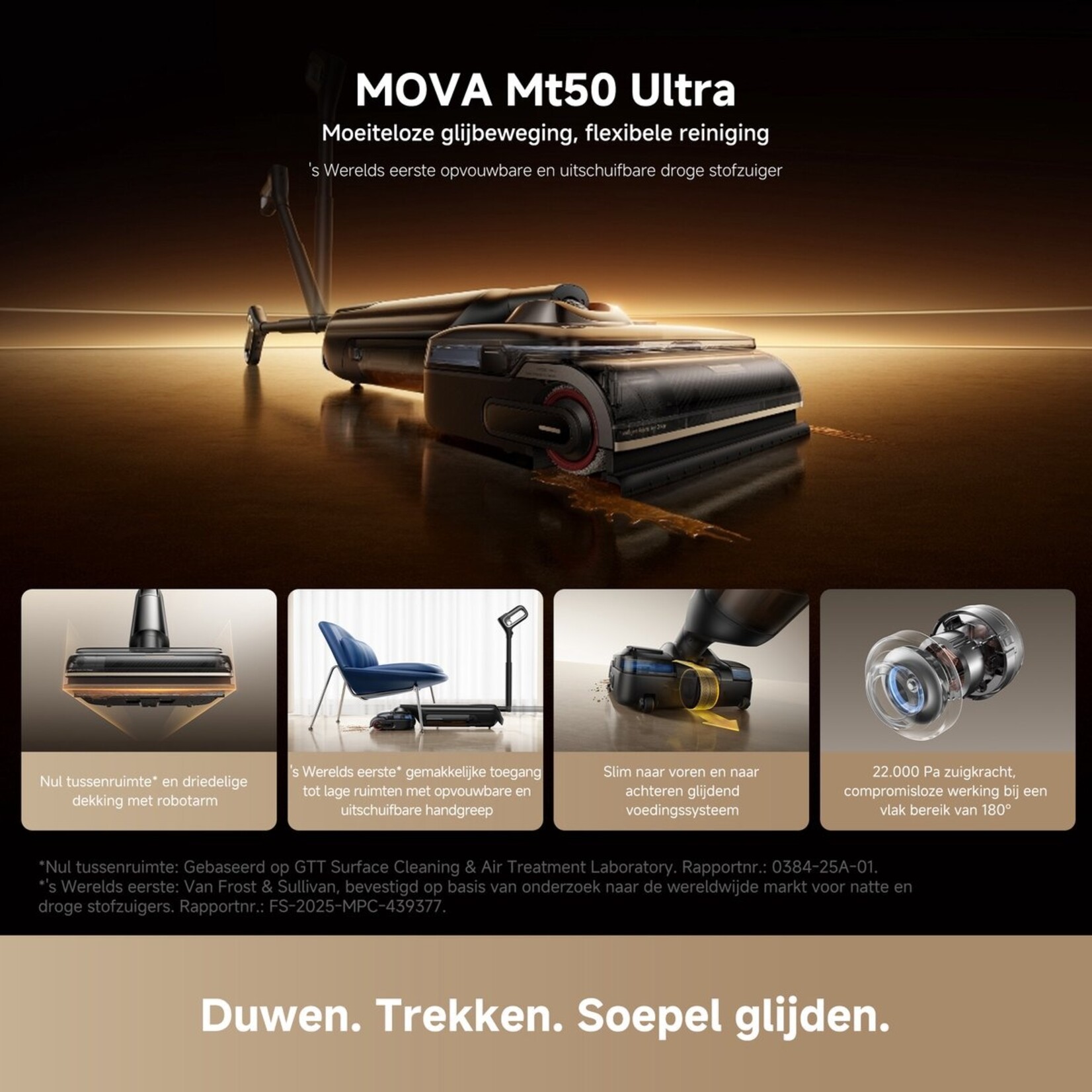 Mova Mova Vacuum Cleaner Wet and Dry M50 Ultra