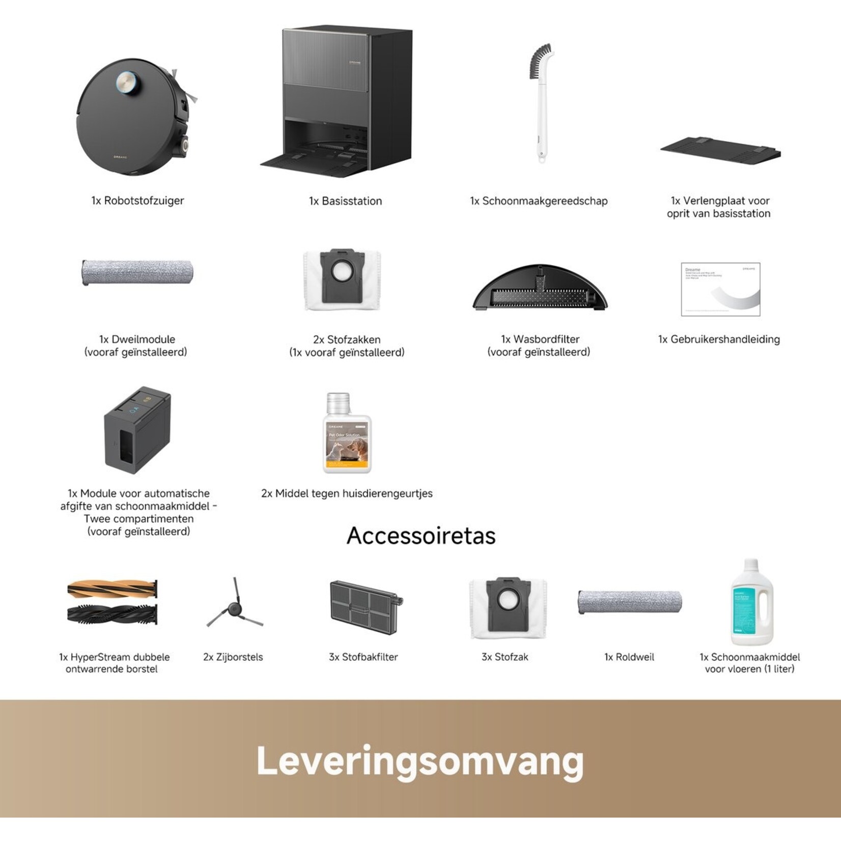 Dreame Tech Dreame Aqua 10 Ultra Roller Complete