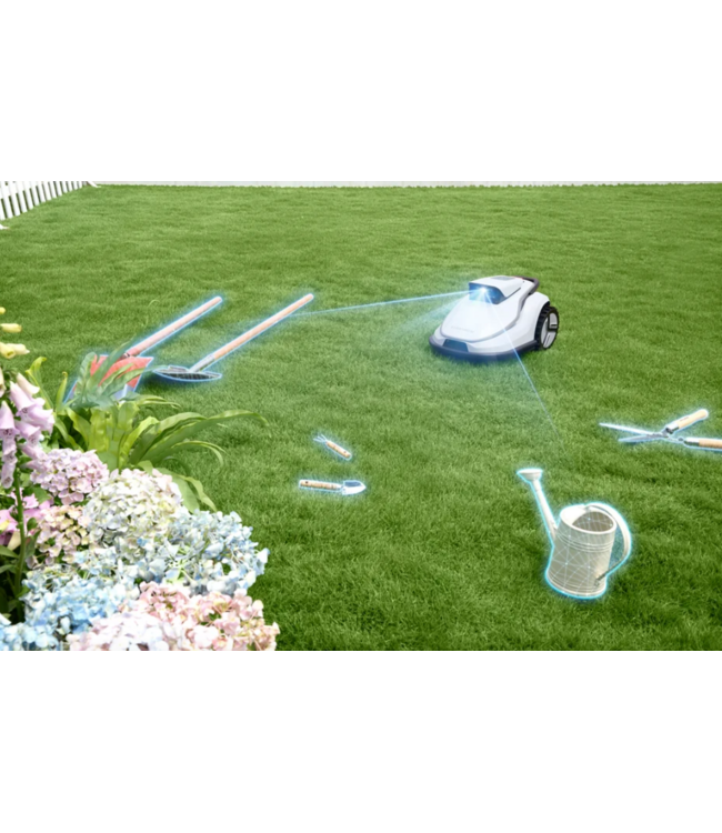 Terramow TerraMow  V600 (with Garage)  + gratis blade set