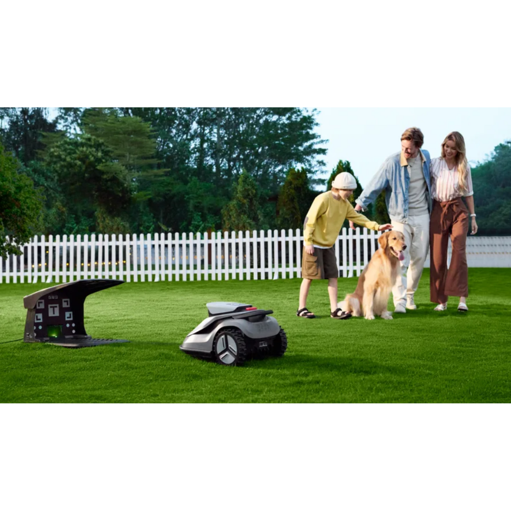 Terramow TerraMow  V600 (with Garage) +  Dreame Hair Glory Mix Gris gratuit