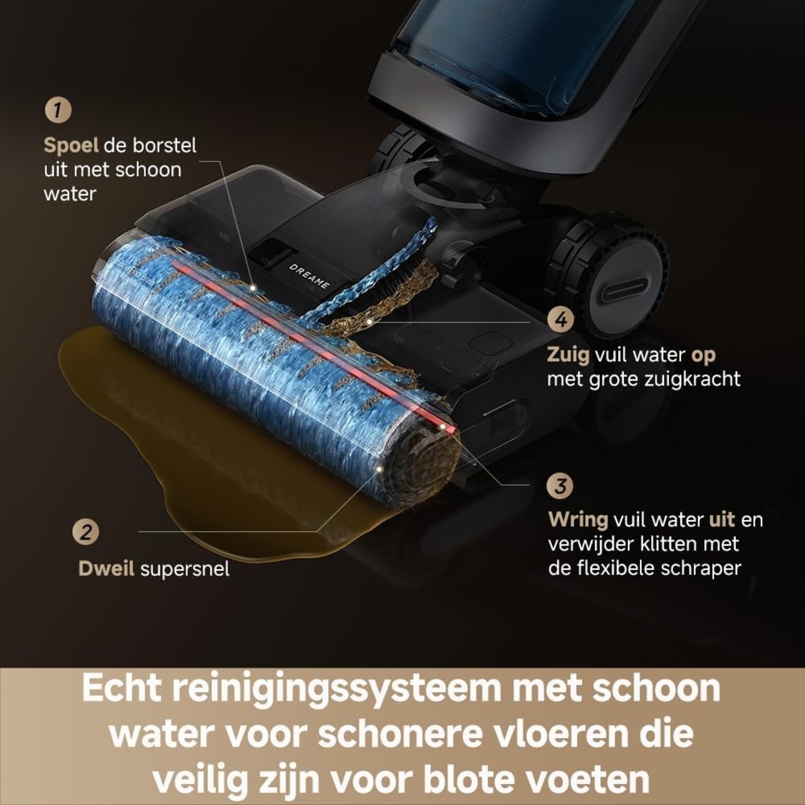 Dreame Tech Dreame H14 Dual  Wet and Dry