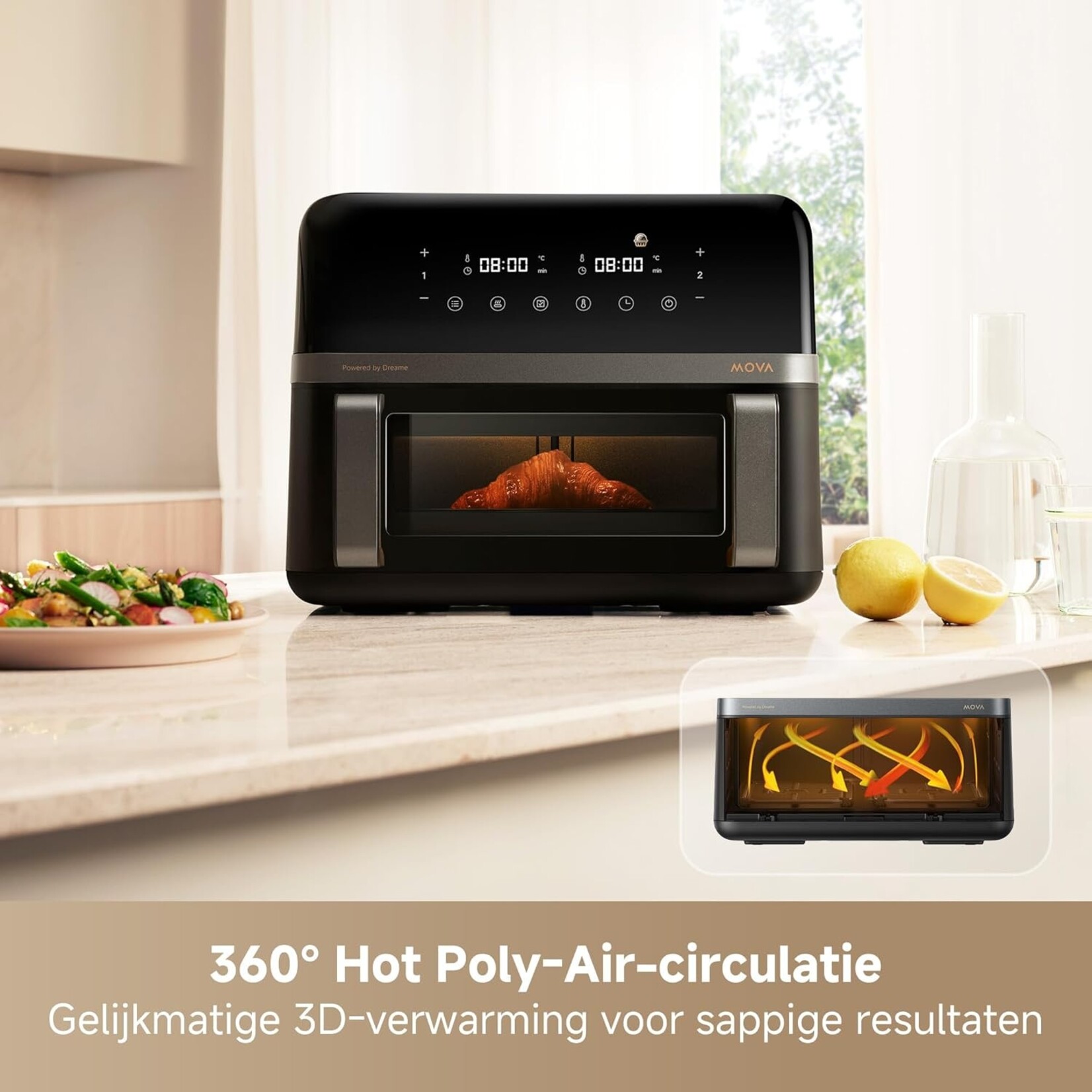 Mova Mova AeroChef FD20 Pro-airfryer