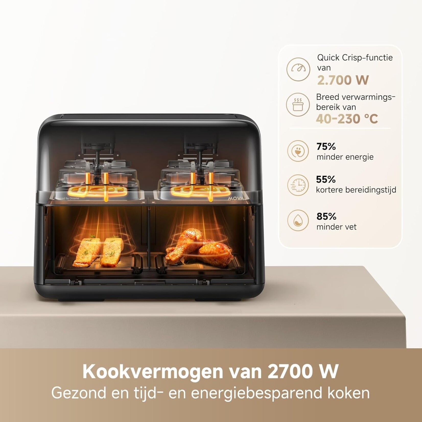 Mova Mova AeroChef FD20 Pro-airfryer