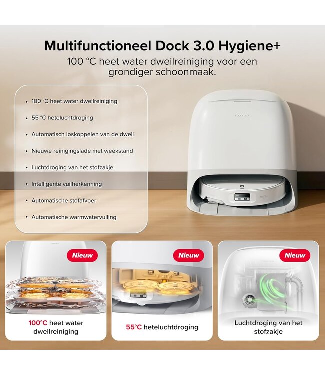 Roborock  Roborock  Qrevo Curv 2 Pro X = Qrevo 2 Pro + extra accessoires