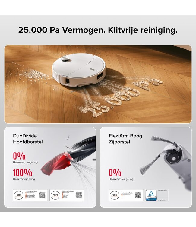 Roborock  Roborock  Qrevo Curv 2 Pro X = Qrevo 2 Pro + extra accessoires