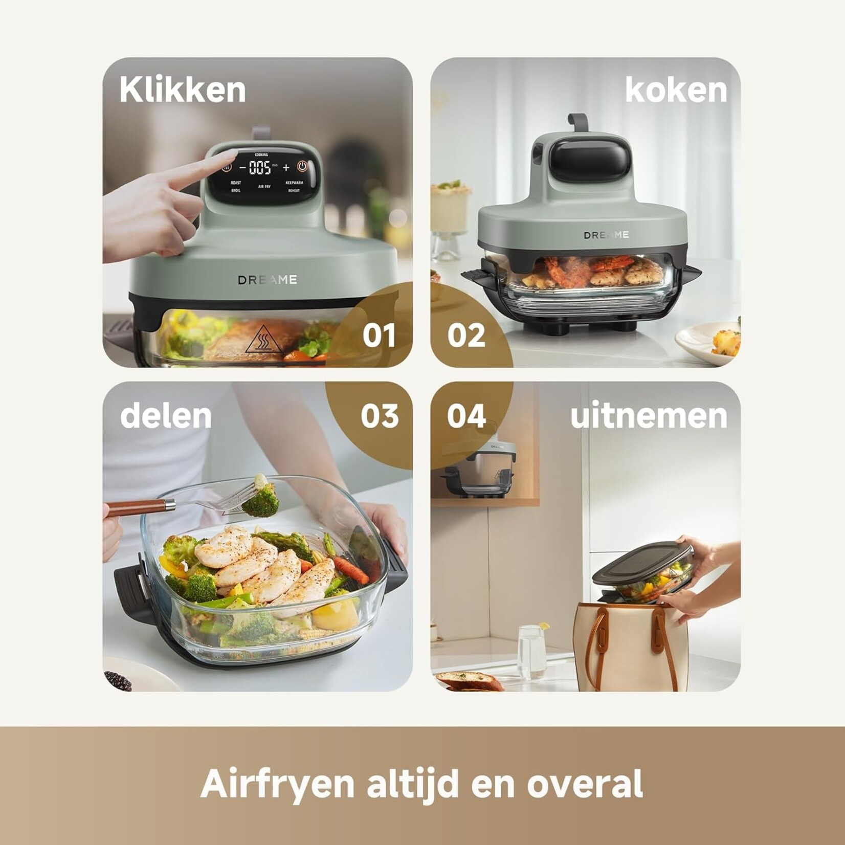 Dreame Tech Dreame Tasti AirF Air Fryer PT60