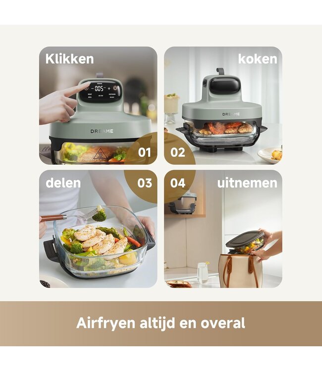 Dreame Tech Dreame Tasti AirF Air Fryer PT60
