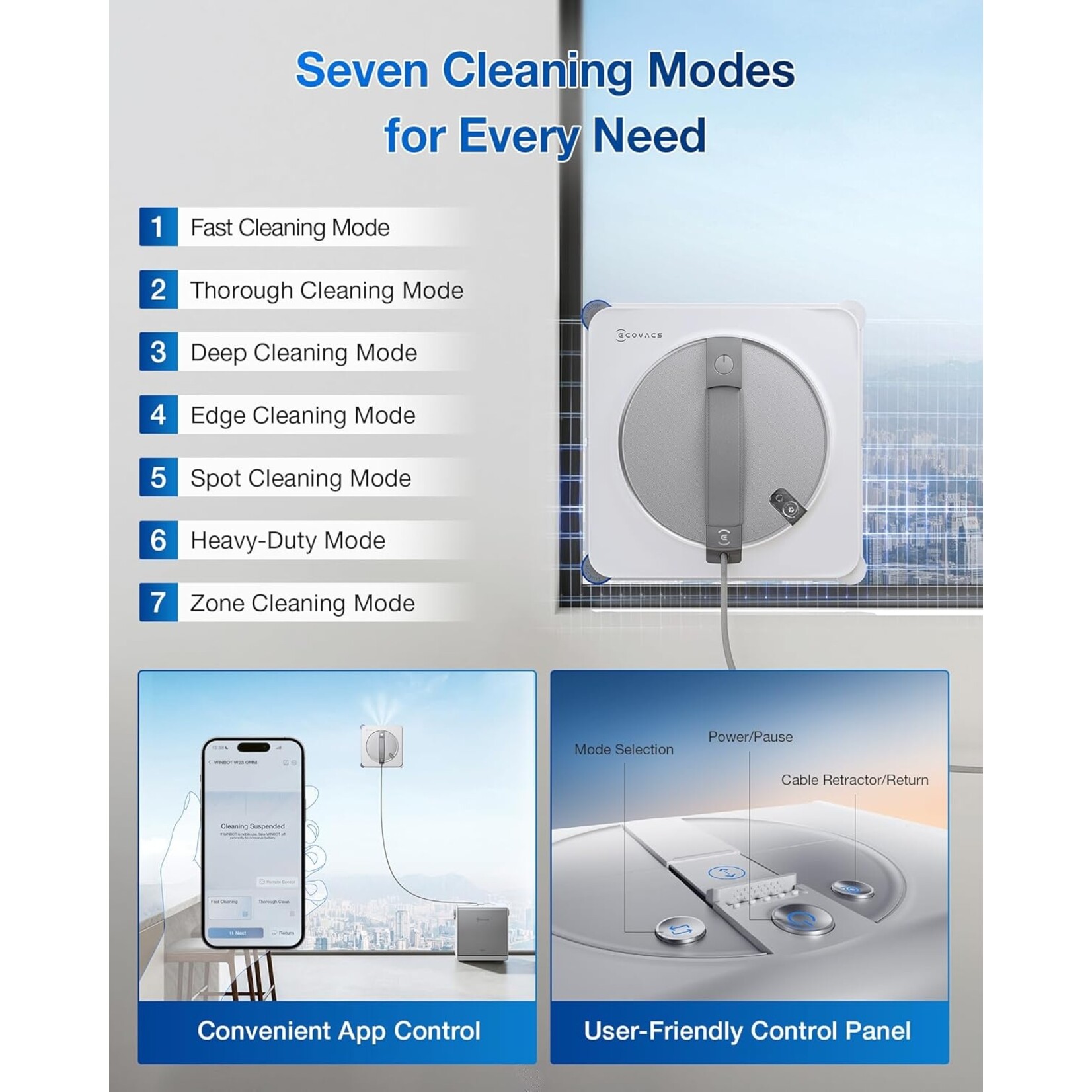 Ecovacs ECOVACS WINBOT W2S Omni