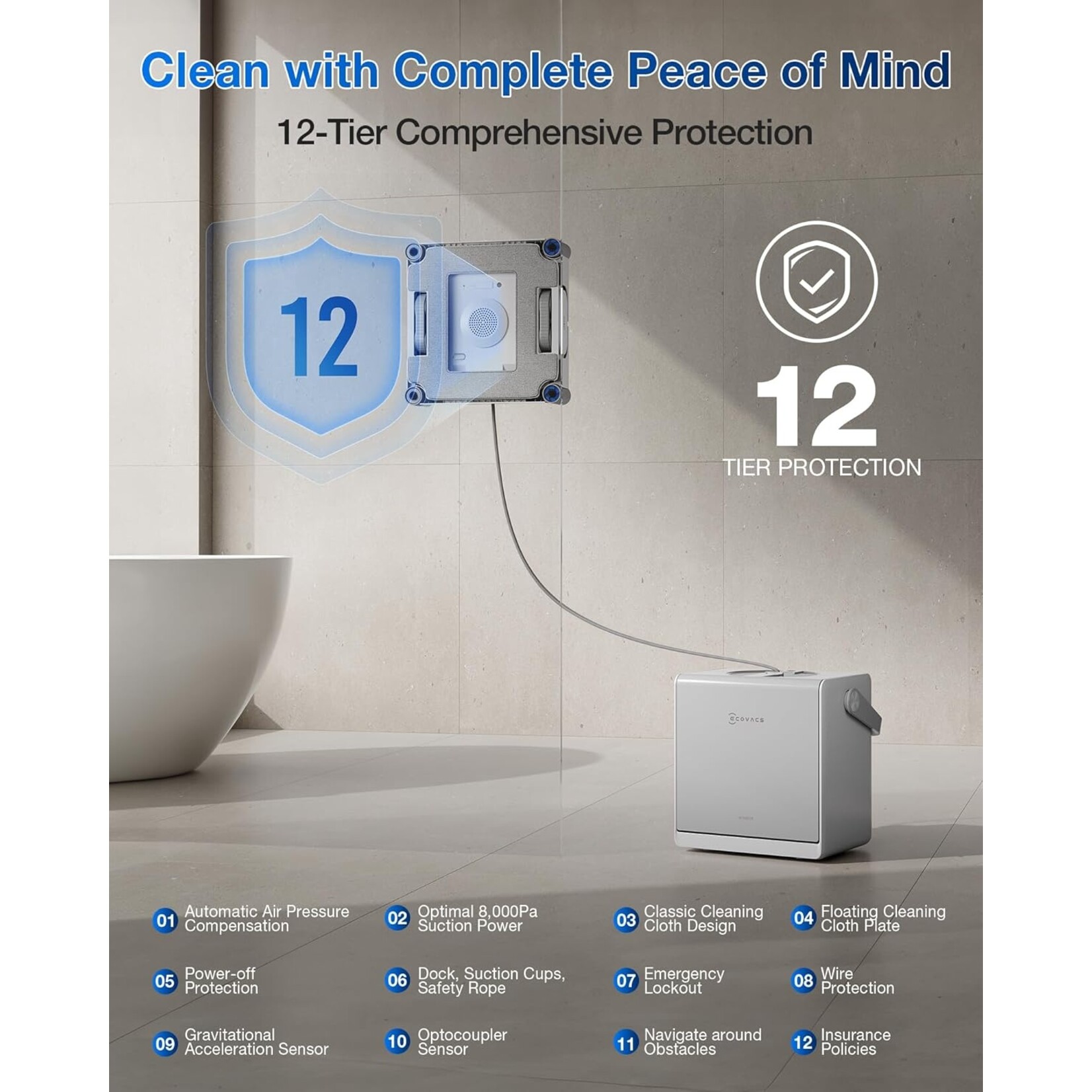 Ecovacs ECOVACS WINBOT W2S Omni