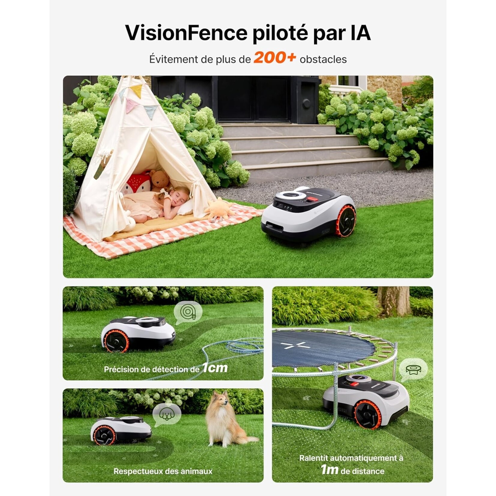 Segway Navimow i208 LiDAR + garage