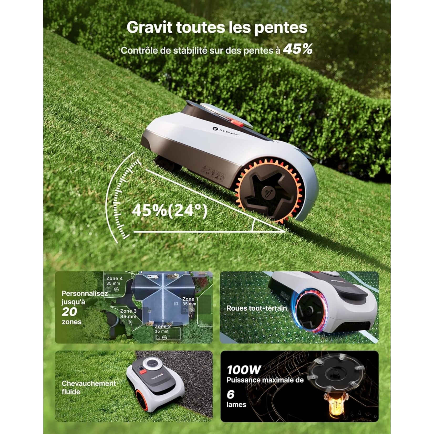 Segway Navimow i208 LiDAR