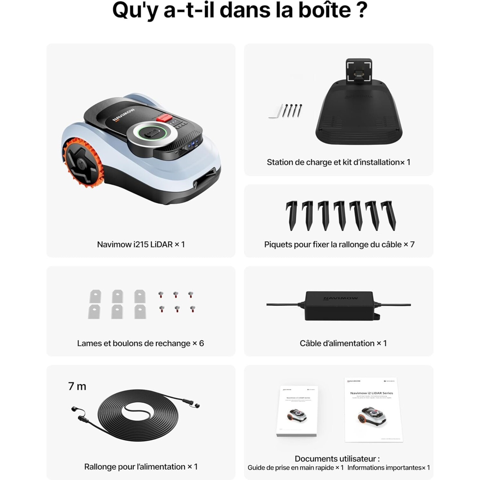 Segway Navimow i215 LiDAR