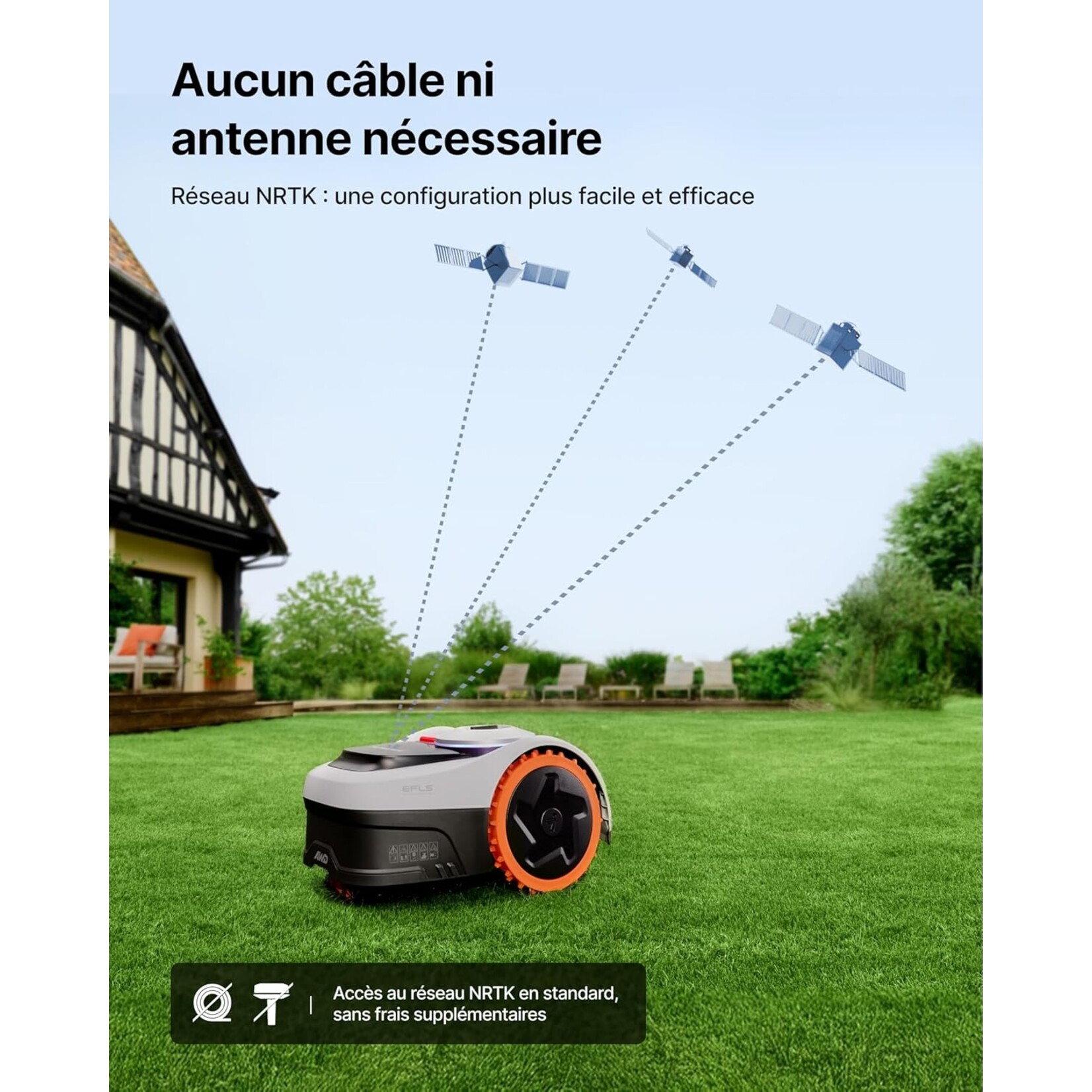 Segway Navimow i205 AWD  + garage