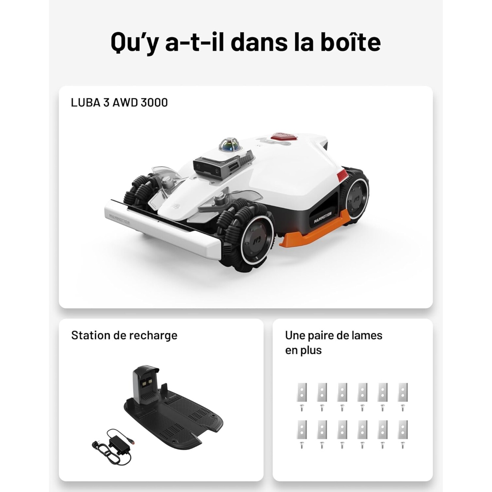 Mammotion  MAMMOTION LUBA 3 AWD 3000