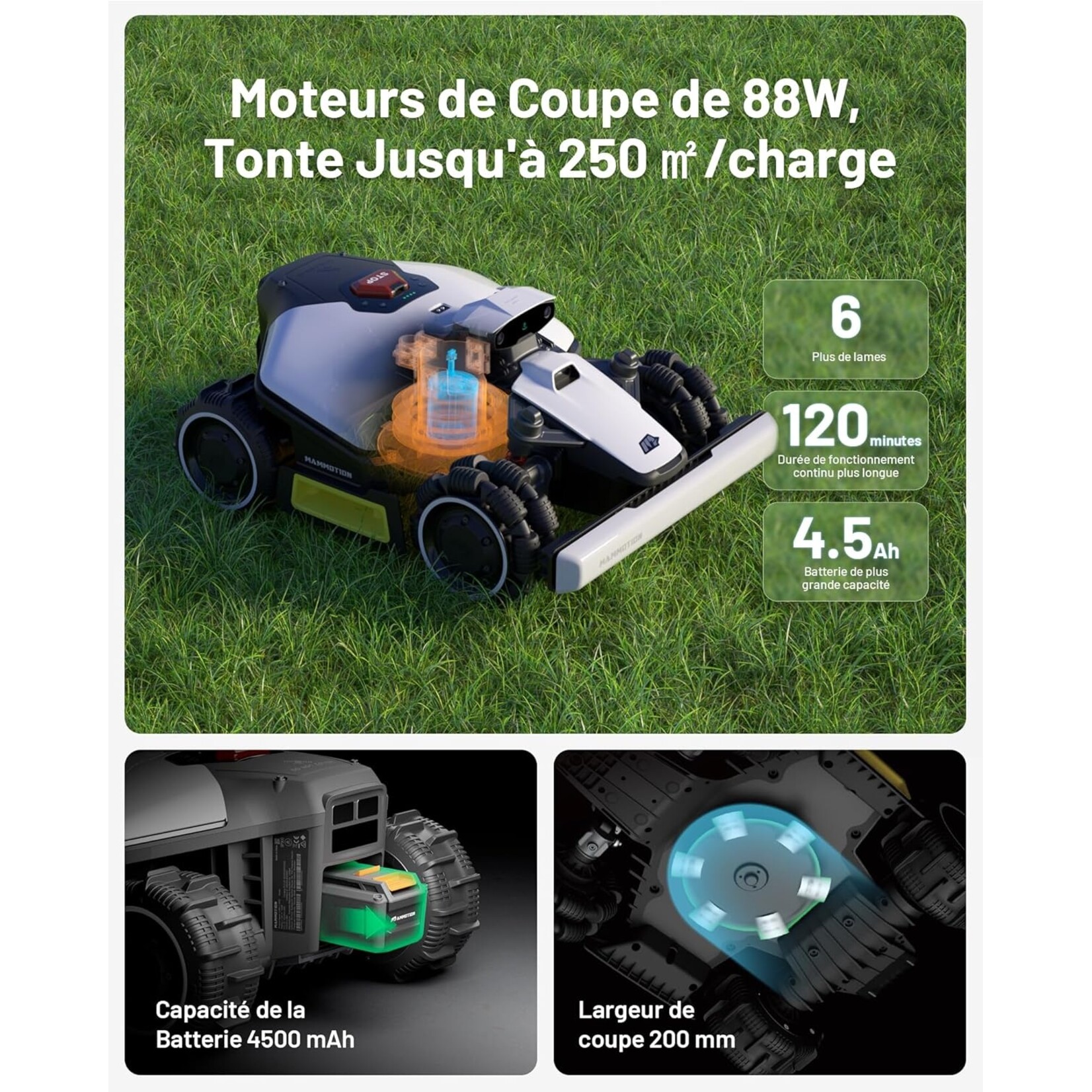 Mammotion MAMMOTION LUBA Mini AWD 1500