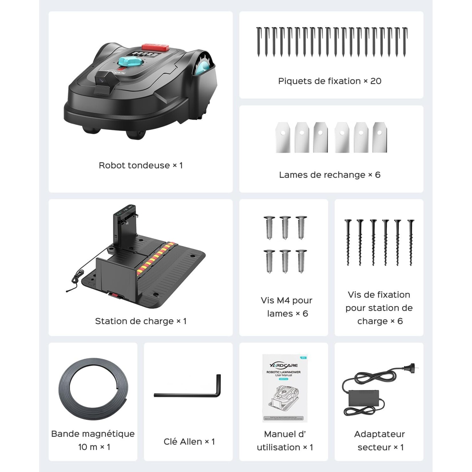 YardCare Yardcare M800PLUS  black