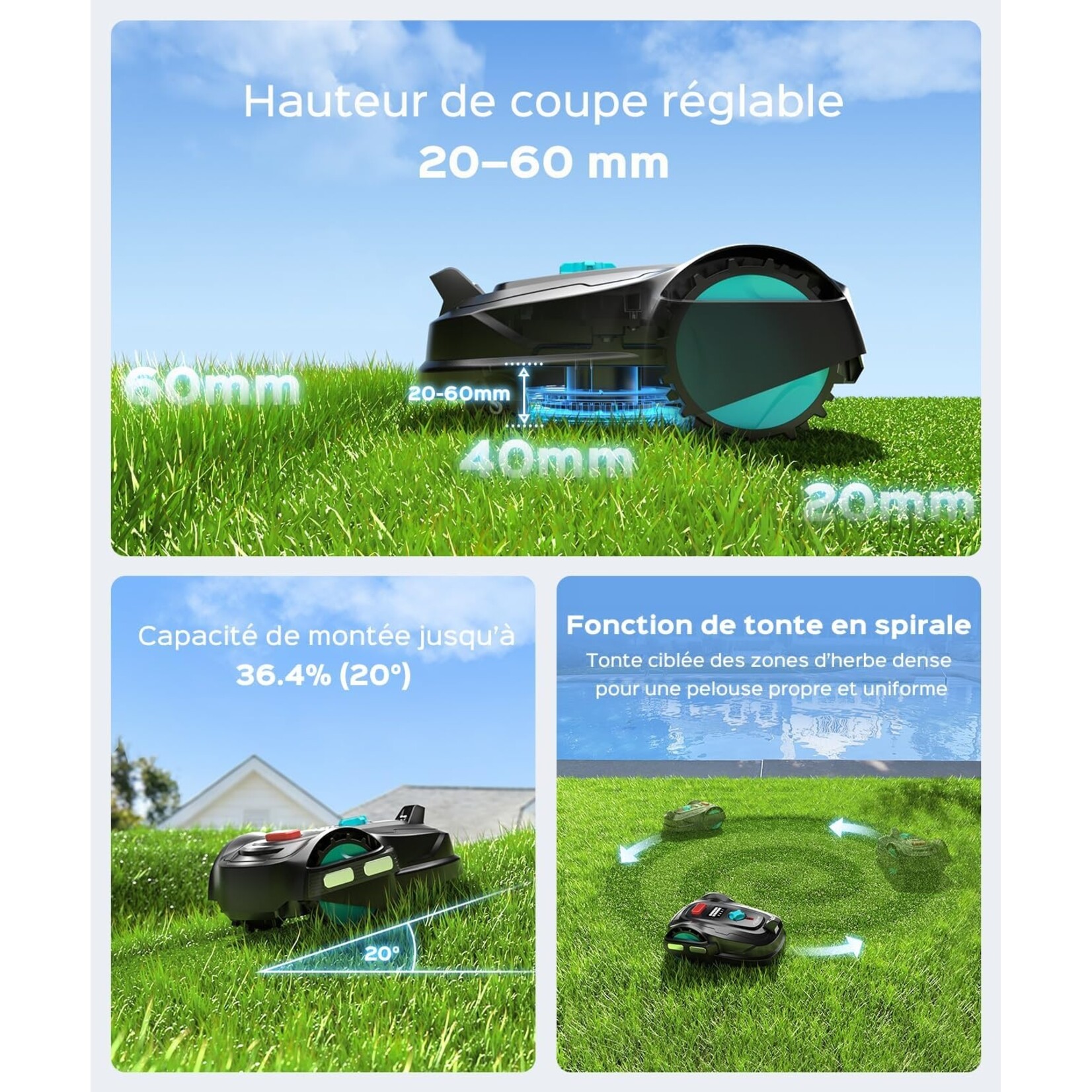 YardCare Yardcare M800PLUS  black