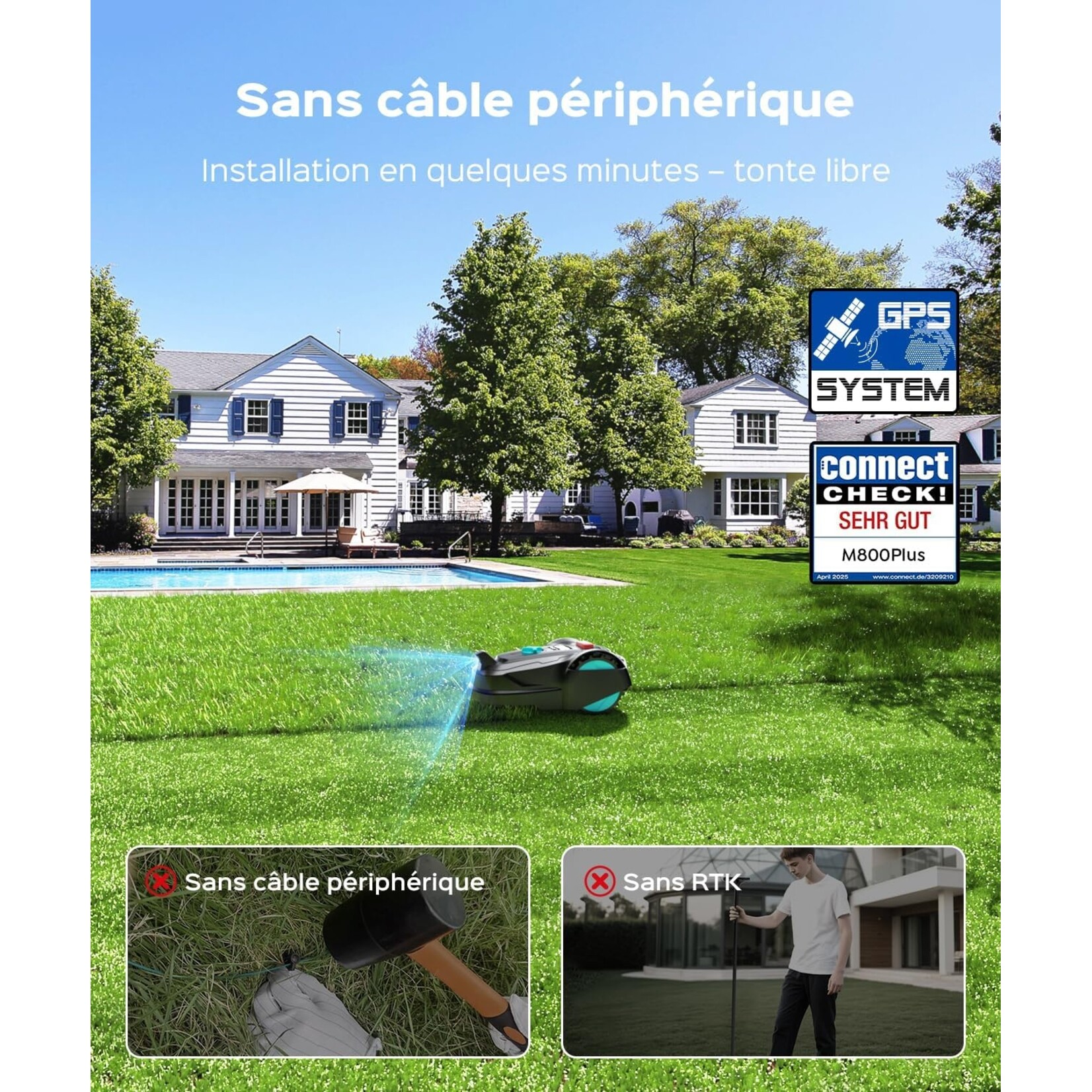 YardCare Yardcare M800PLUS  black