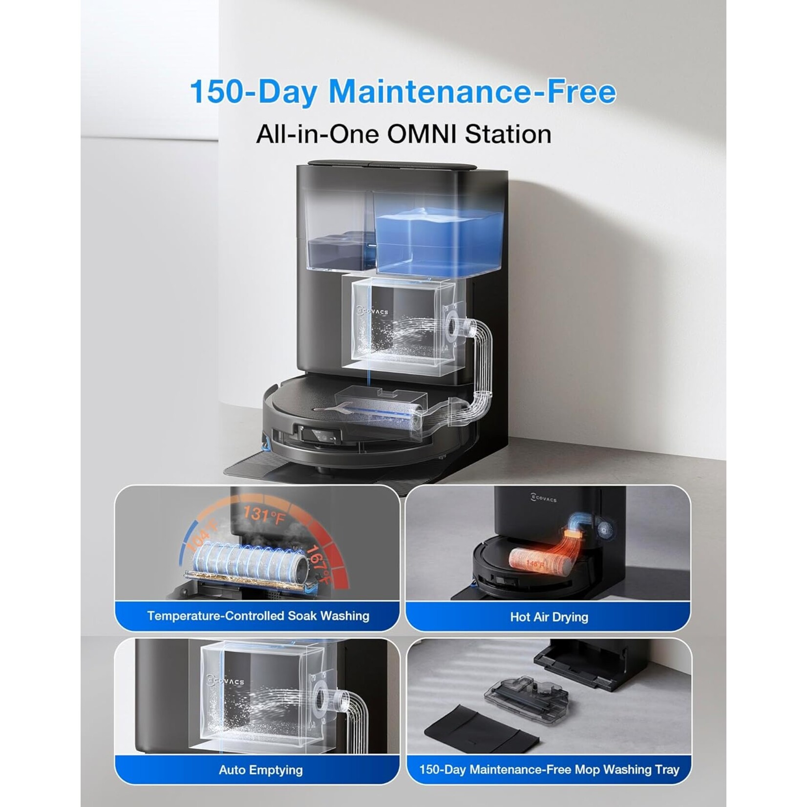 Ecovacs  ECOVACS DEEBOT T80S Omni