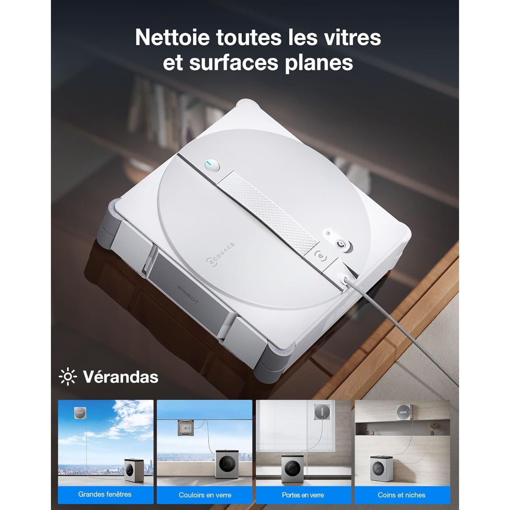 Ecovacs ECOVACS WINBOT W3 Omni