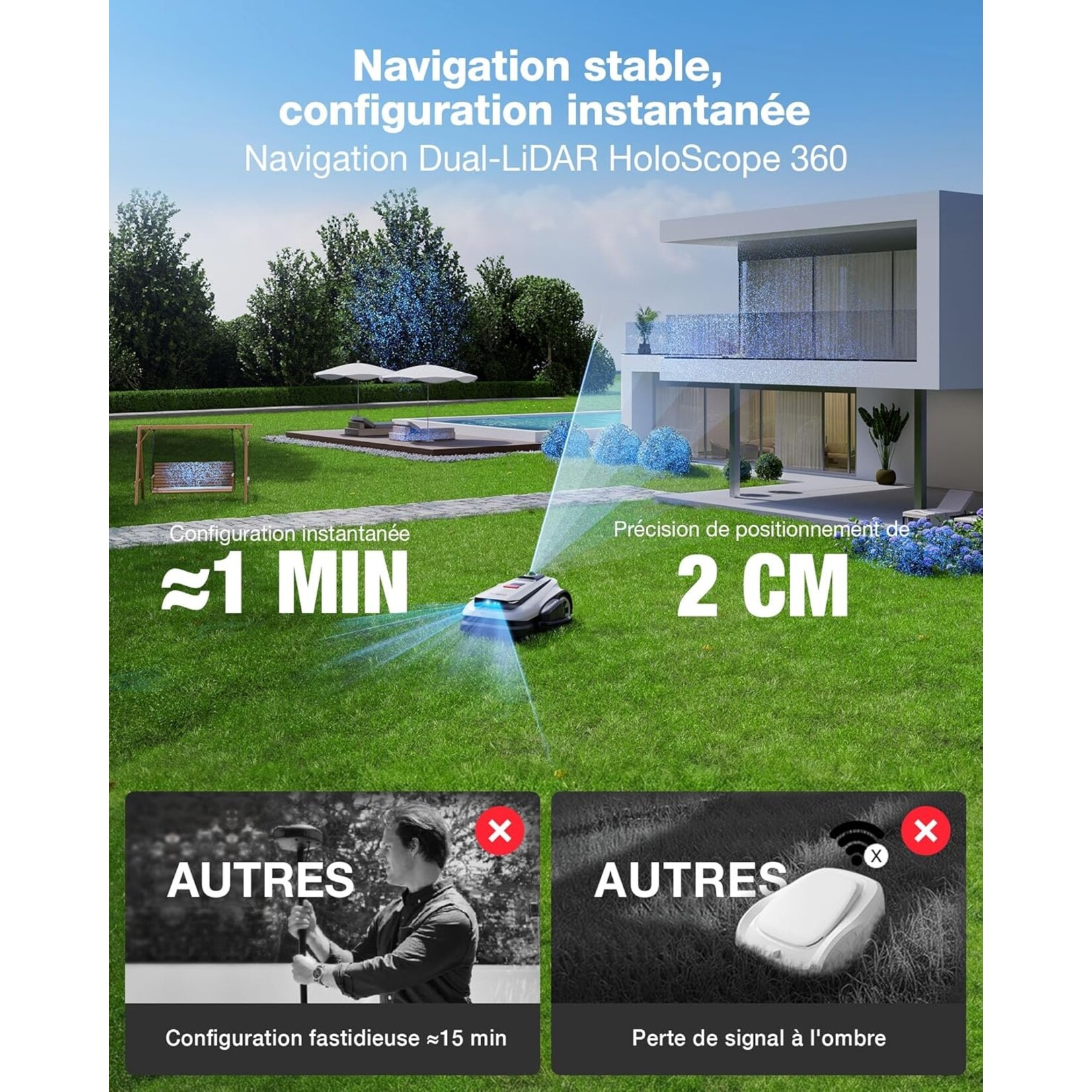 Ecovacs Ecovacs Goat A1600 LiDAR Pro