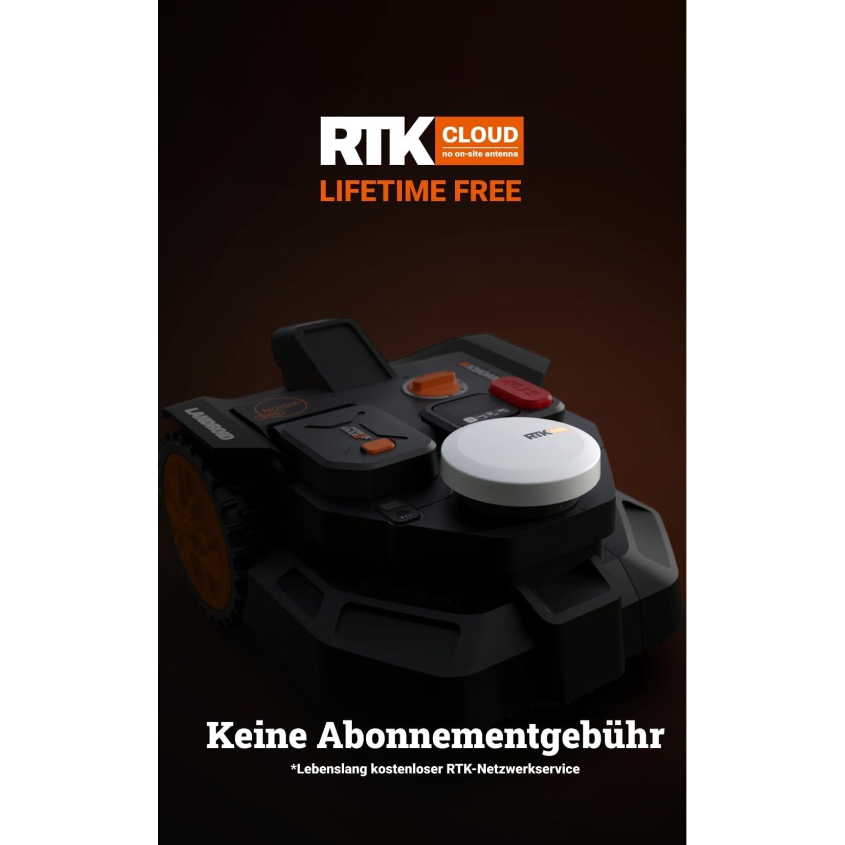 Worx WORX Landroid Vision Cloud WR306E 2WD 600m2