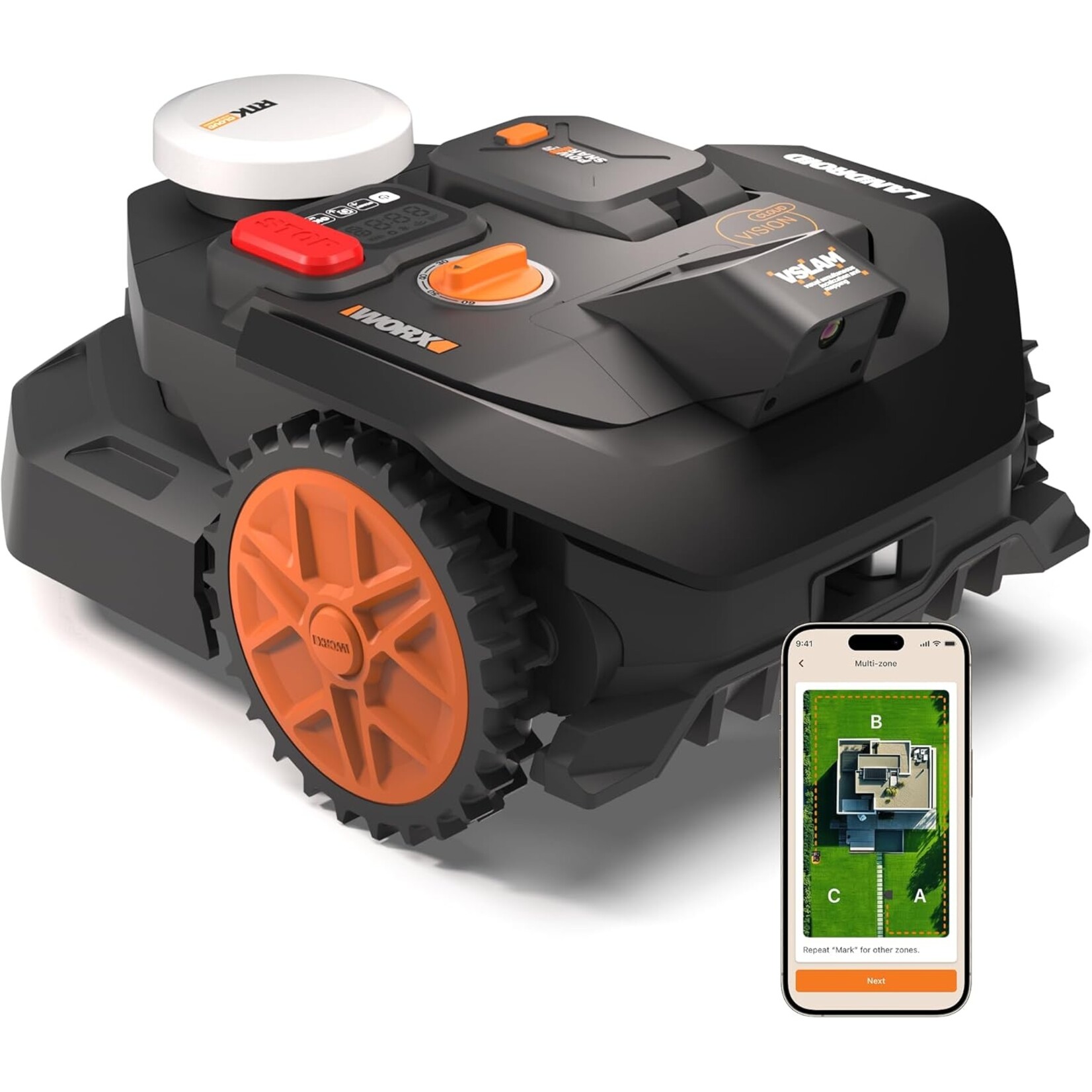 Worx WORX Landroid Vision Cloud WR306E 2WD 600m2