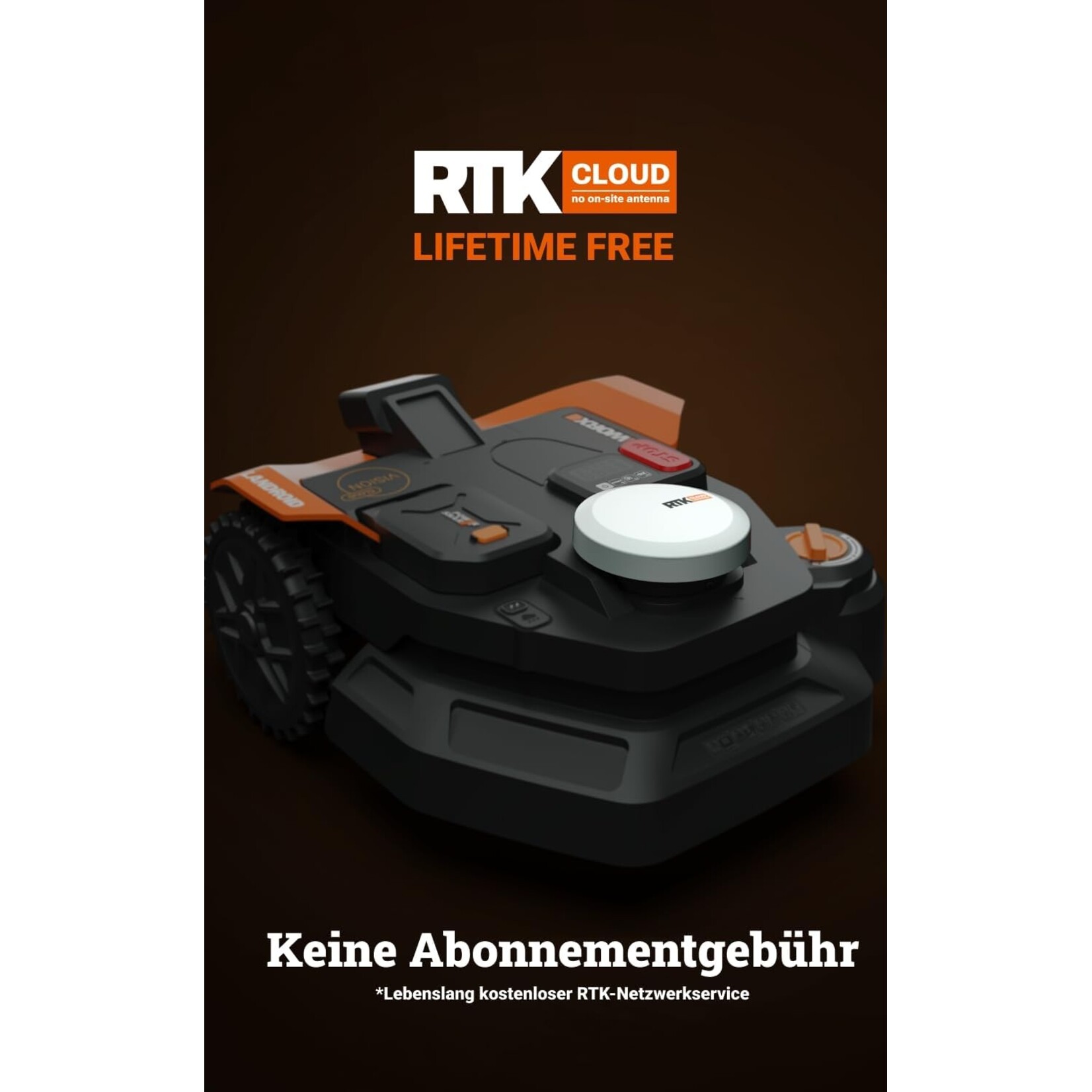 Worx WORX Landroid Vision Cloud WR312E 2WD 1200m2