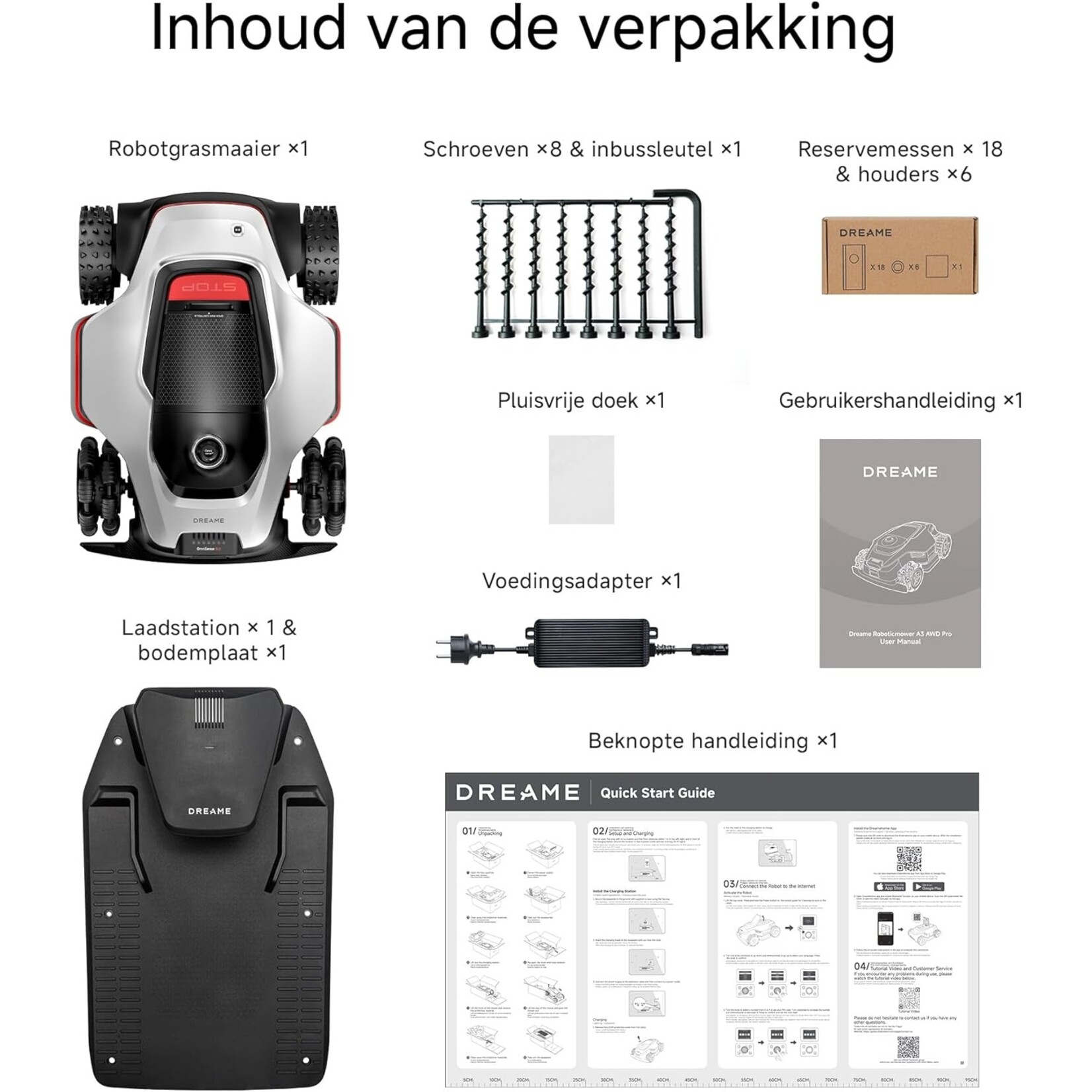 Dreame Tech  DREAME A3 AWD Pro 3500 (3500m2)