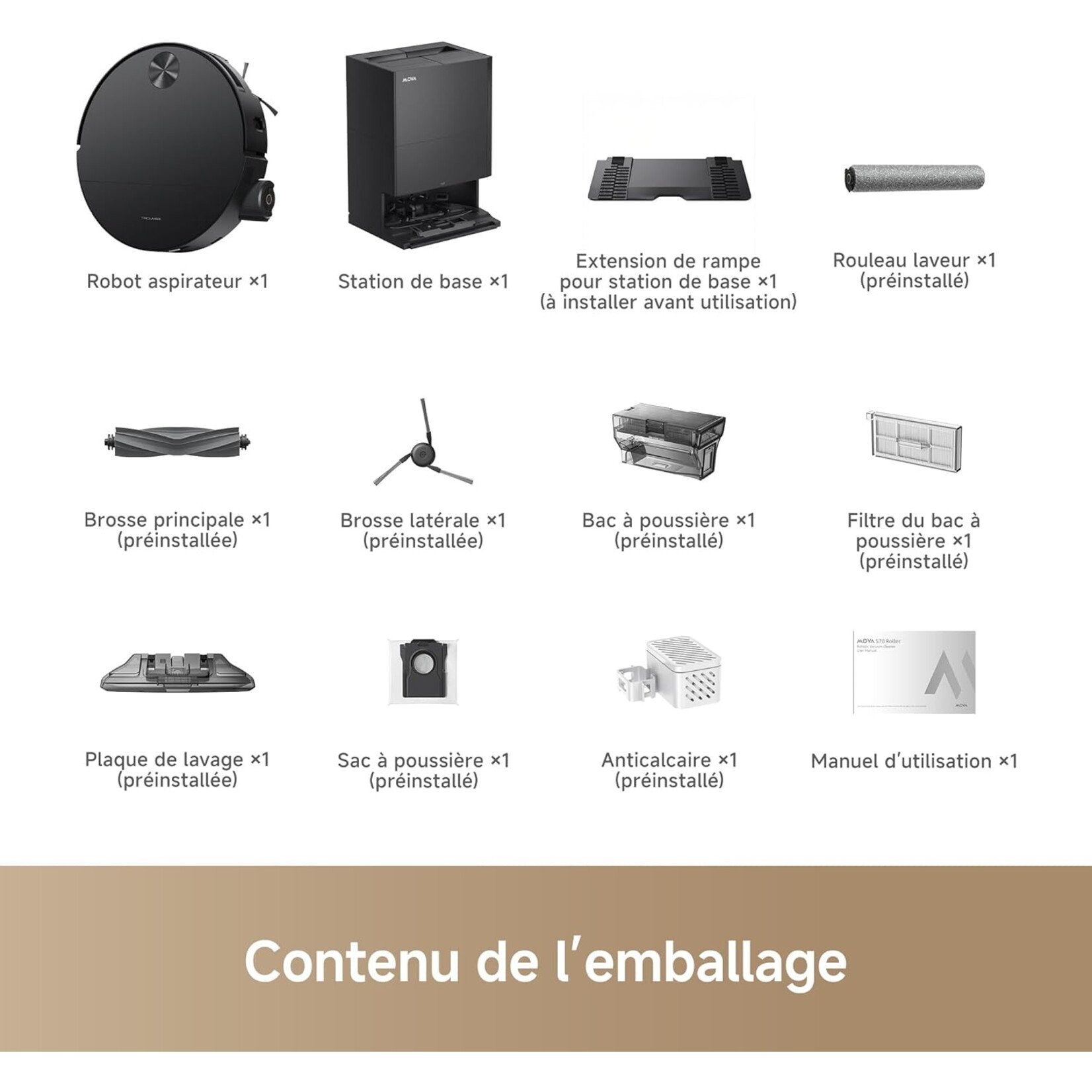 Mova Mova S70 Roller Black