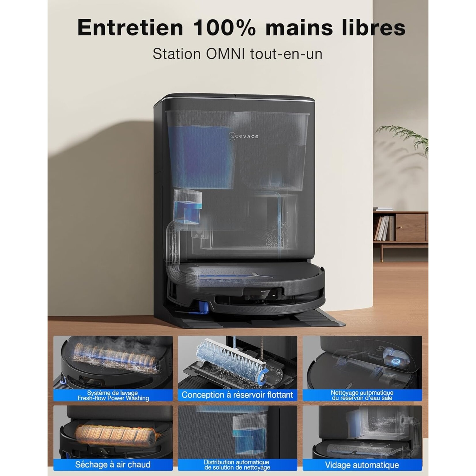 Ecovacs ECOVACS DEEBOT T90 Pro Omni