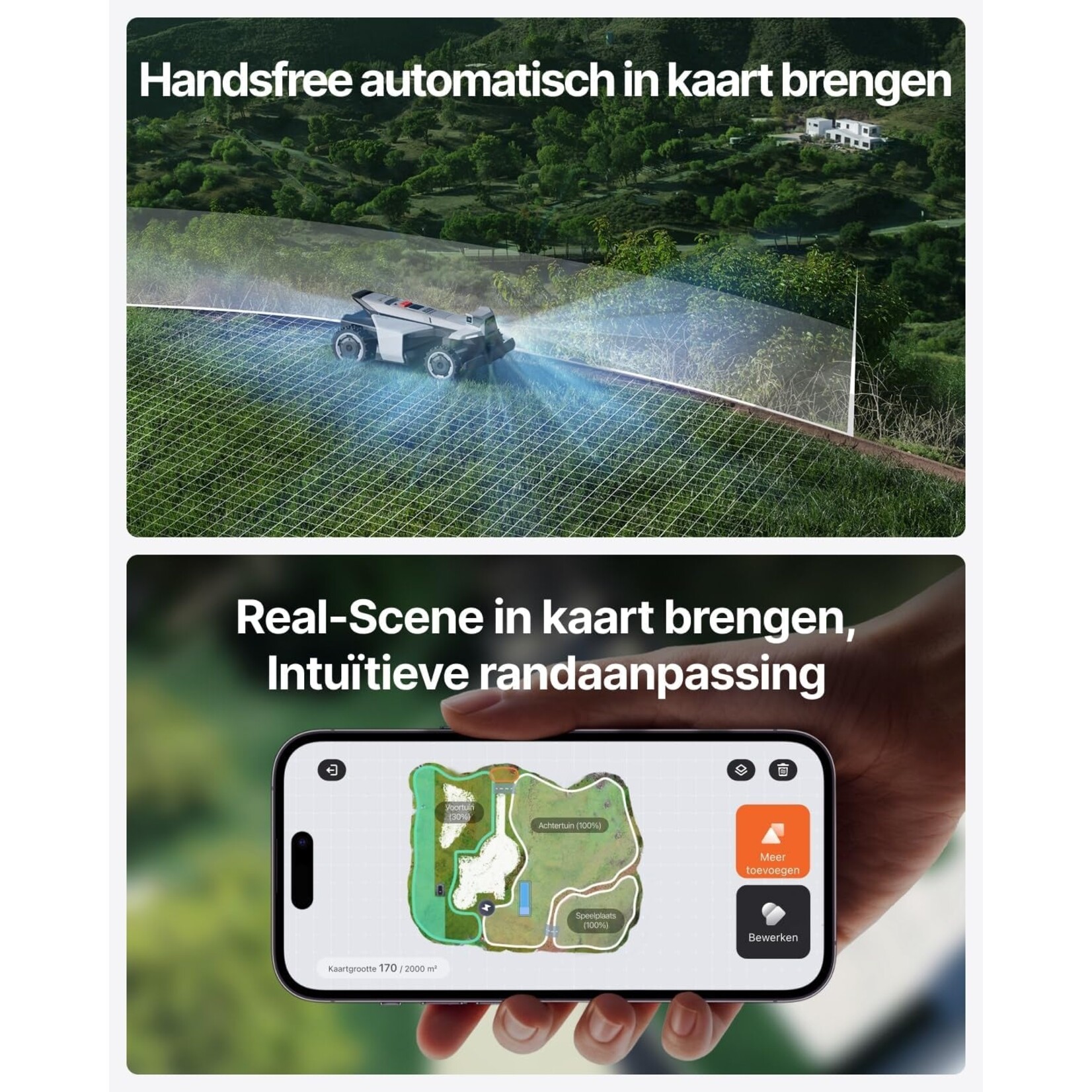 Segway Navimow X420 + garage  (2000m2)