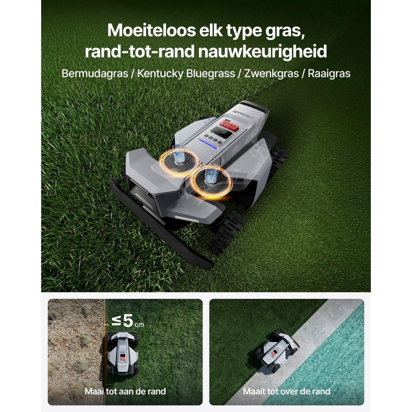 Segway Navimow X420 + garage  (2000m2)