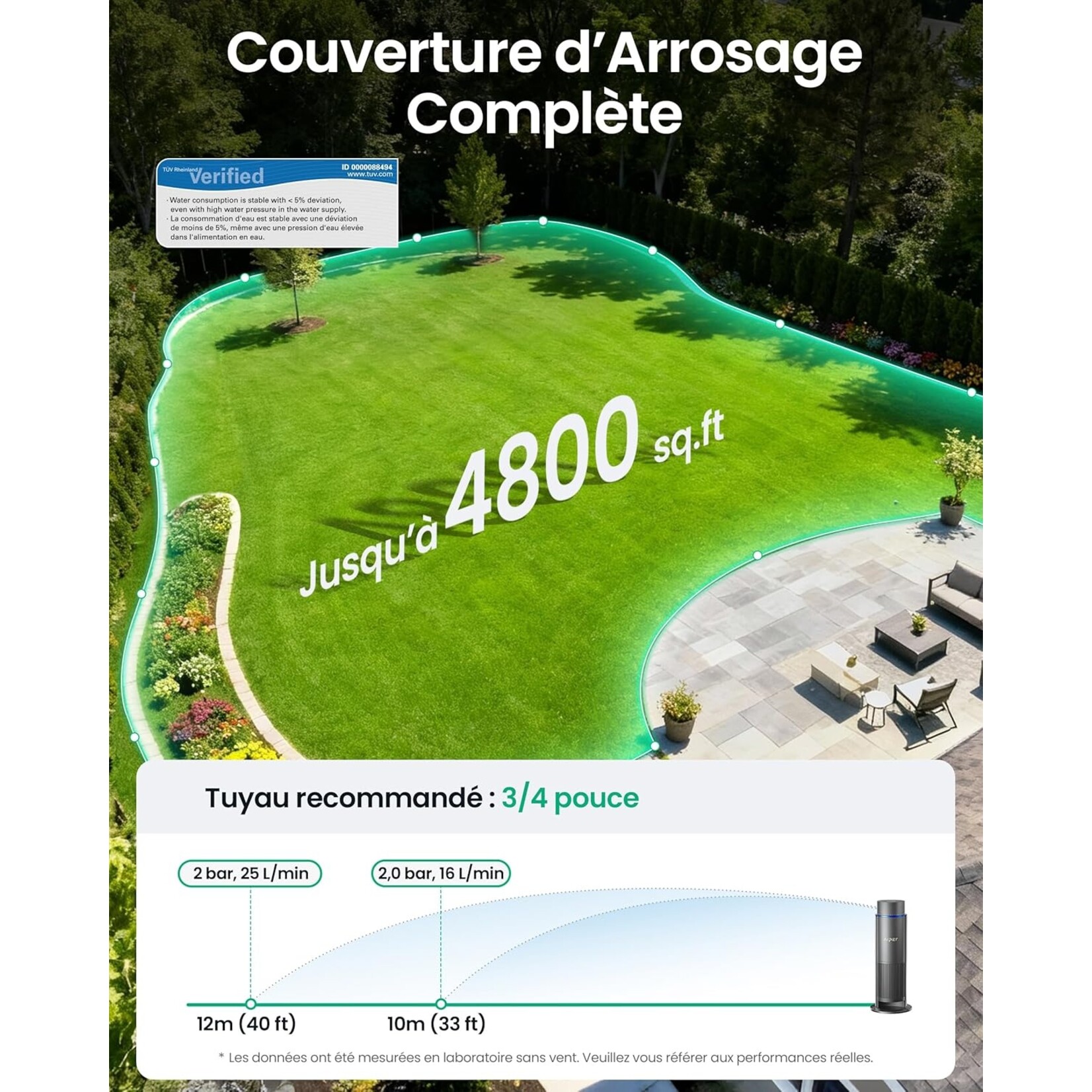 Aiper  Aiper IrriSense 2 Smart Irrigation System