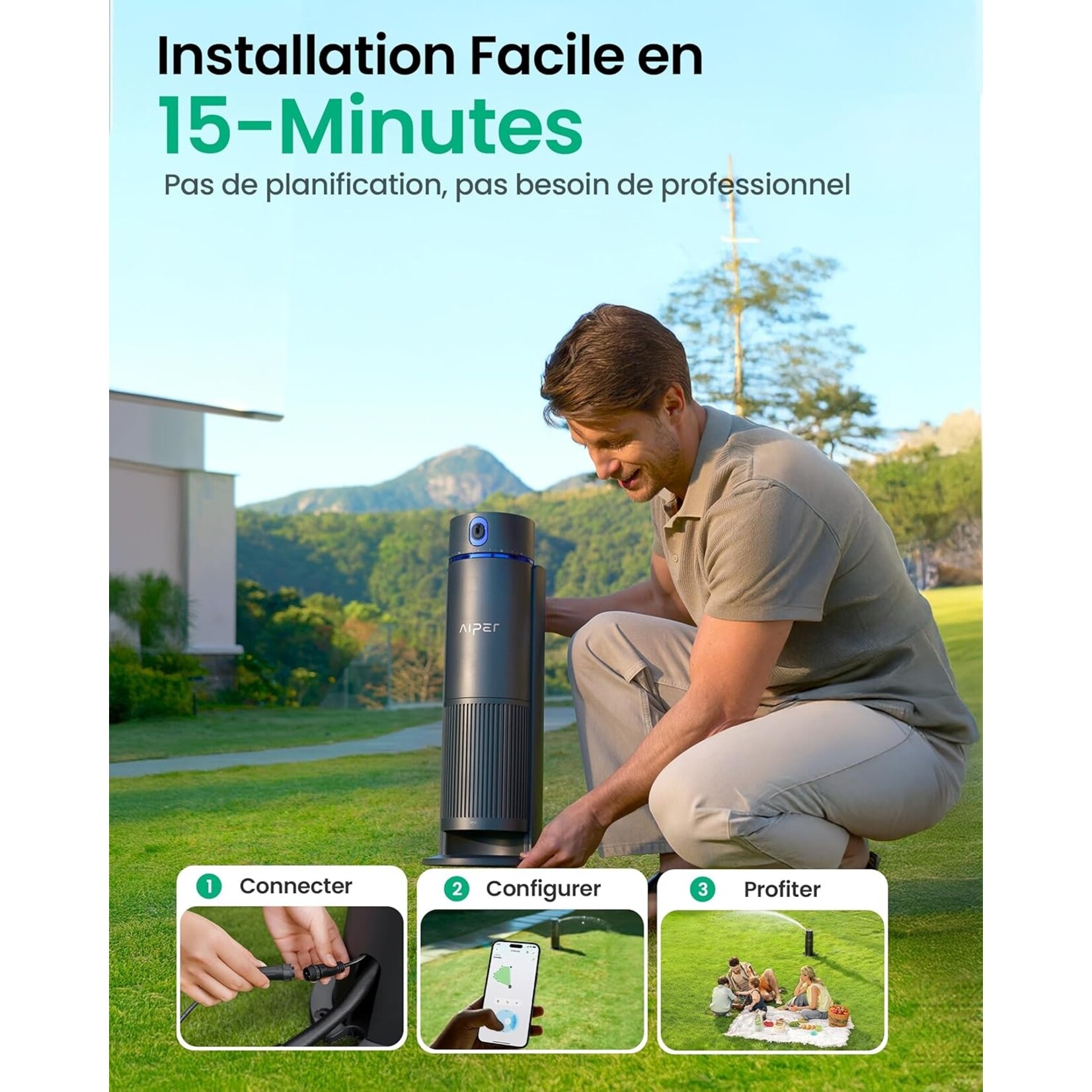 Aiper  Aiper IrriSense 2 Smart Irrigation System