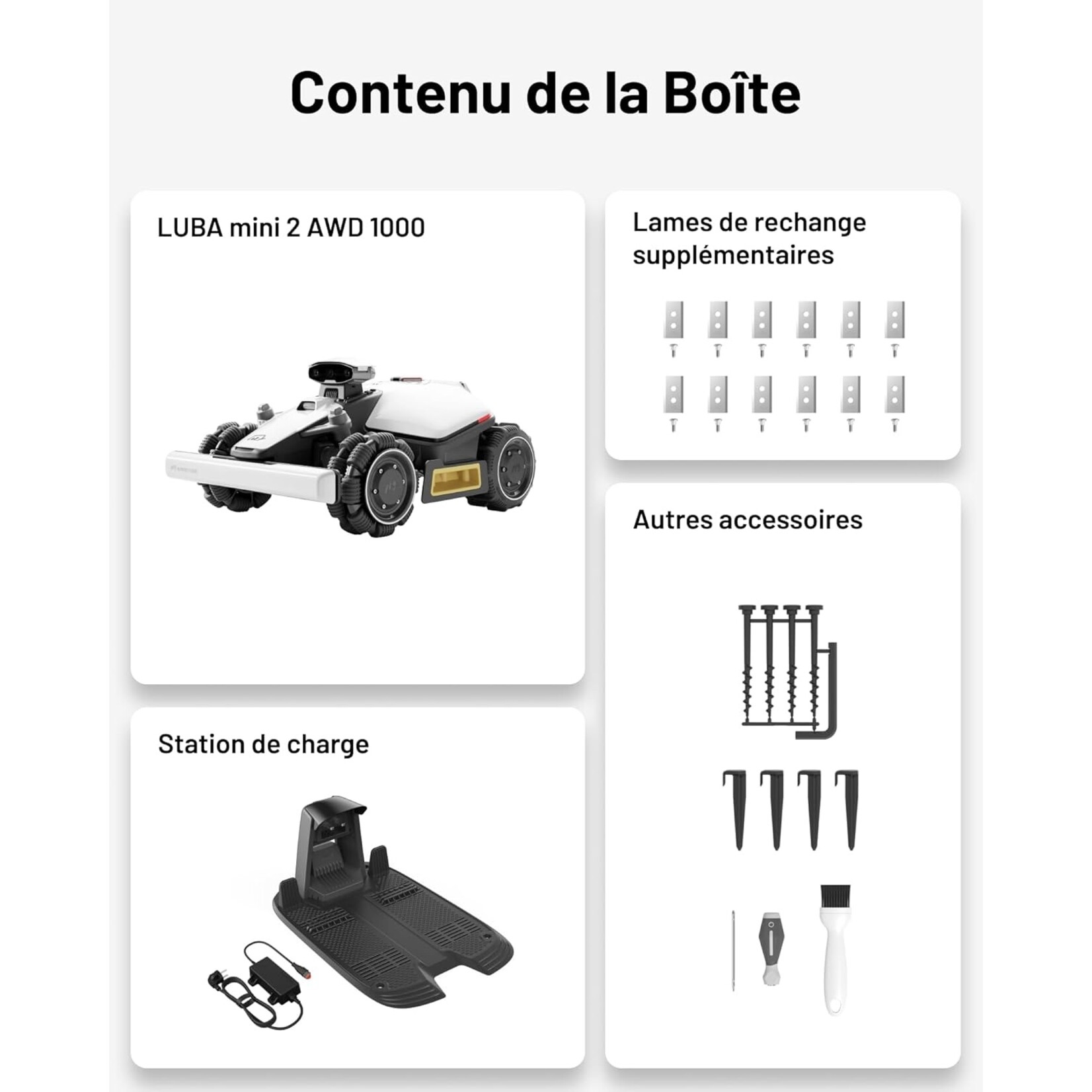 Mammotion MAMMOTION LUBA Mini 2 AWD 1000