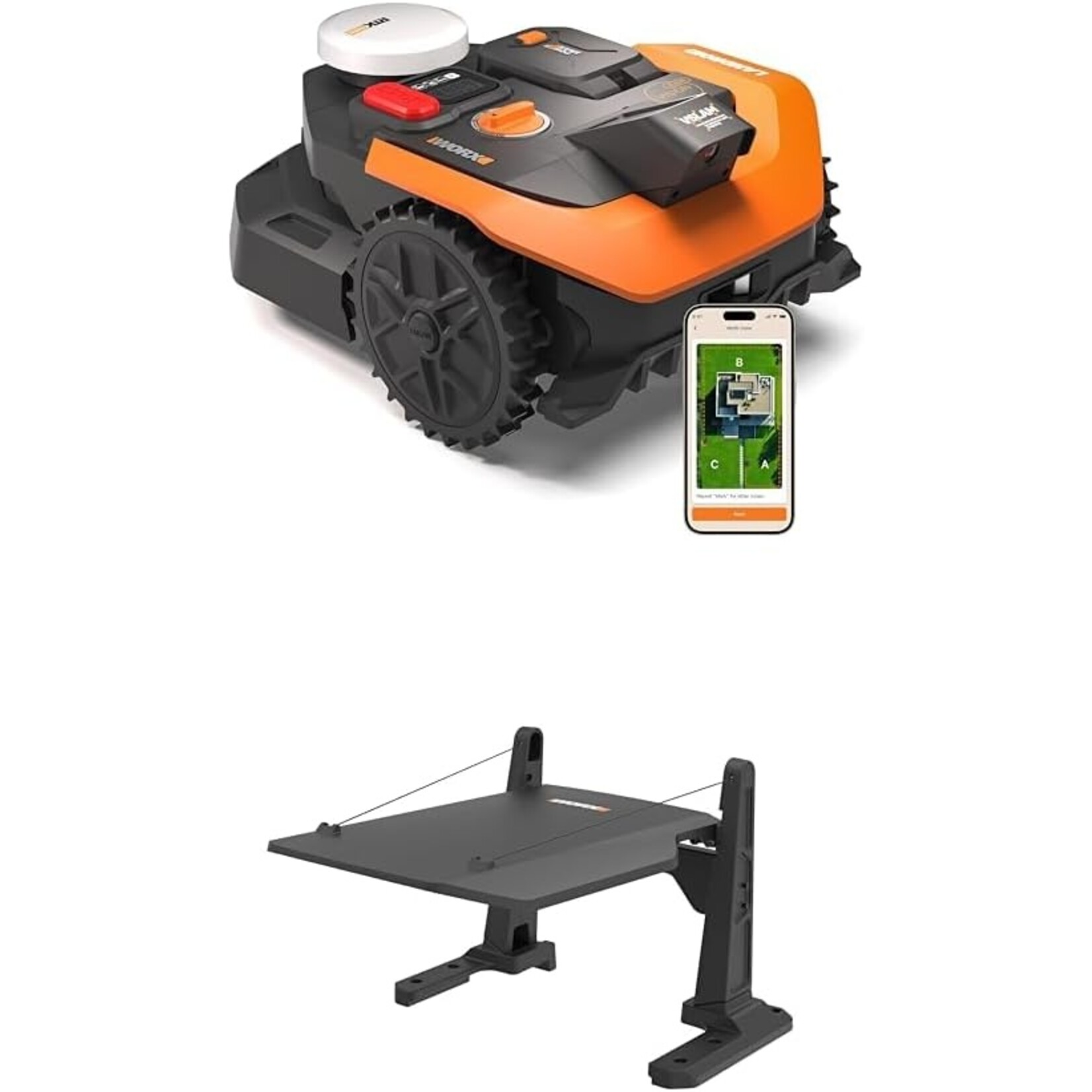 Worx WORX Landroid Vision Cloud WR305E 2WD 500m2 + garage