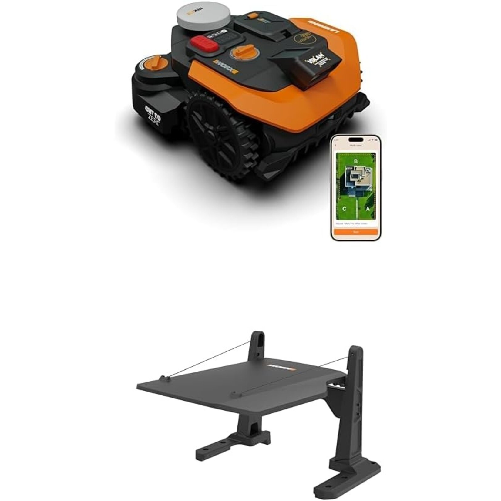 Worx WORX Landroid Vision Cloud WR308E 2WD 800m2 + garage