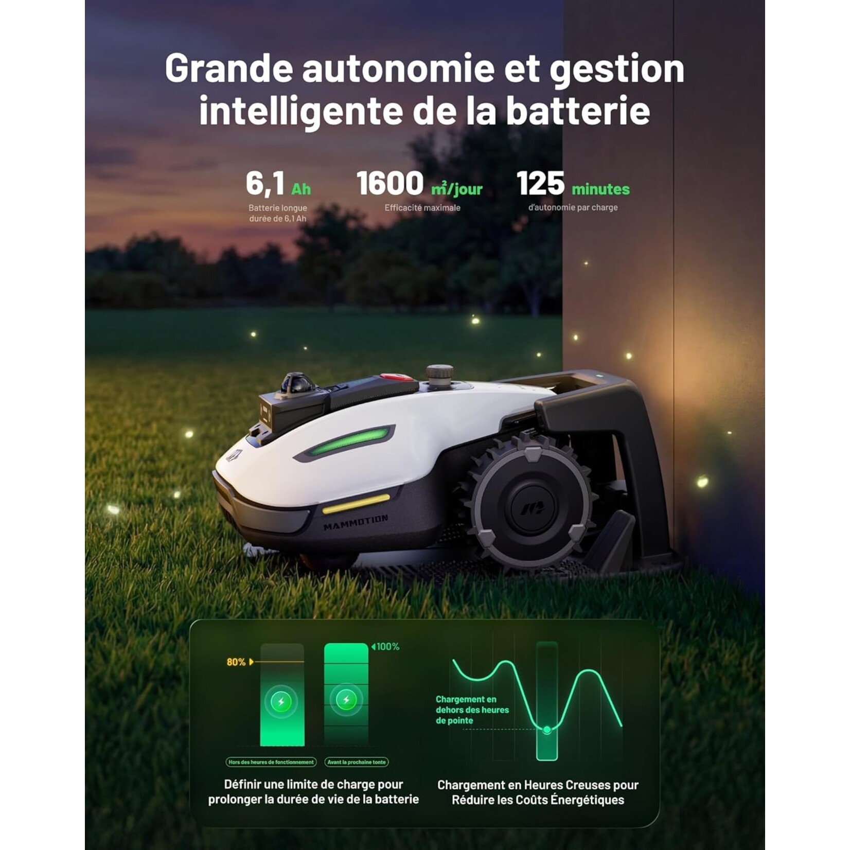 Mammotion MAMMOTION YUKA Mini 2 800 LiDAR