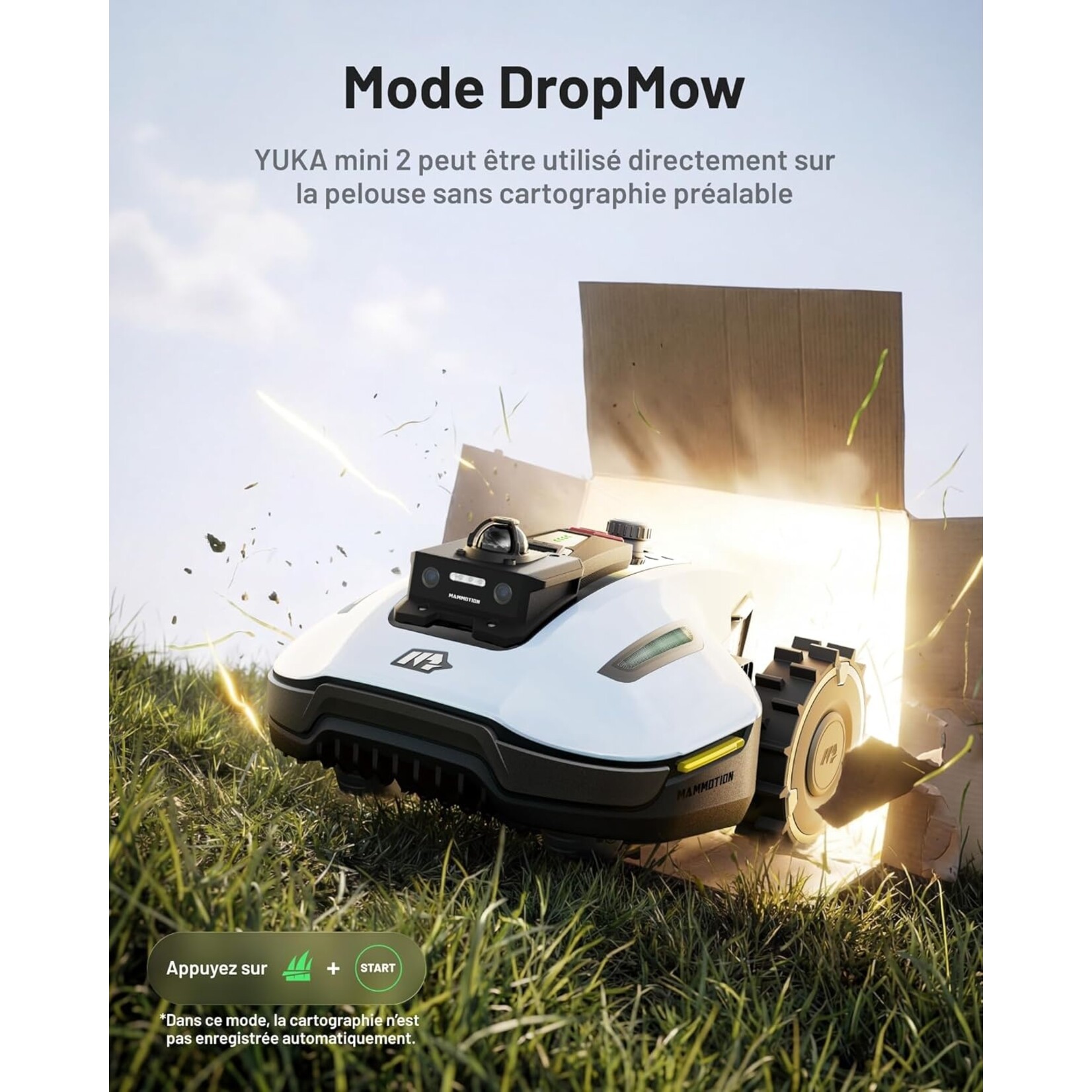 Mammotion MAMMOTION YUKA Mini 2 800 LiDAR