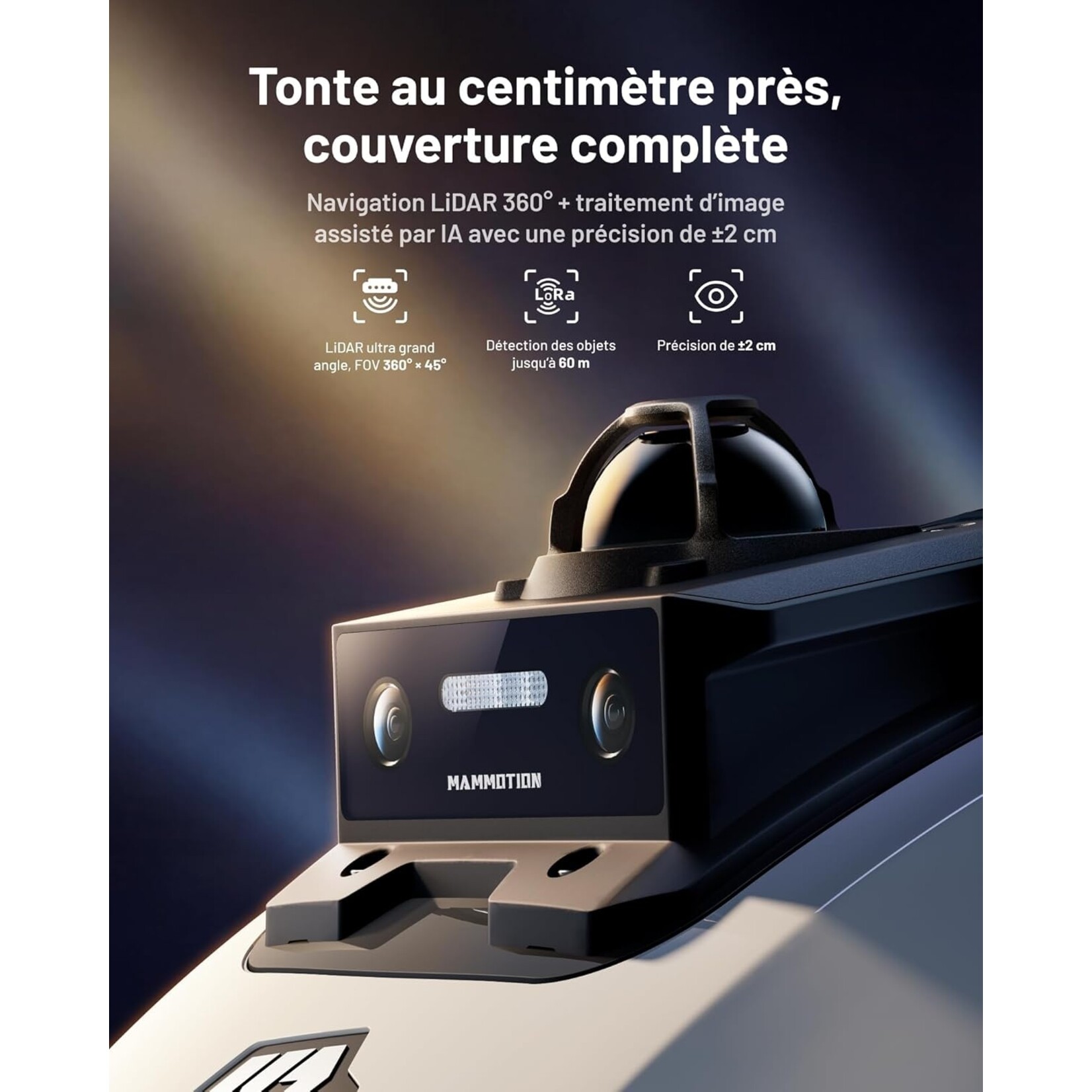 Mammotion MAMMOTION YUKA Mini 2 800 LiDAR