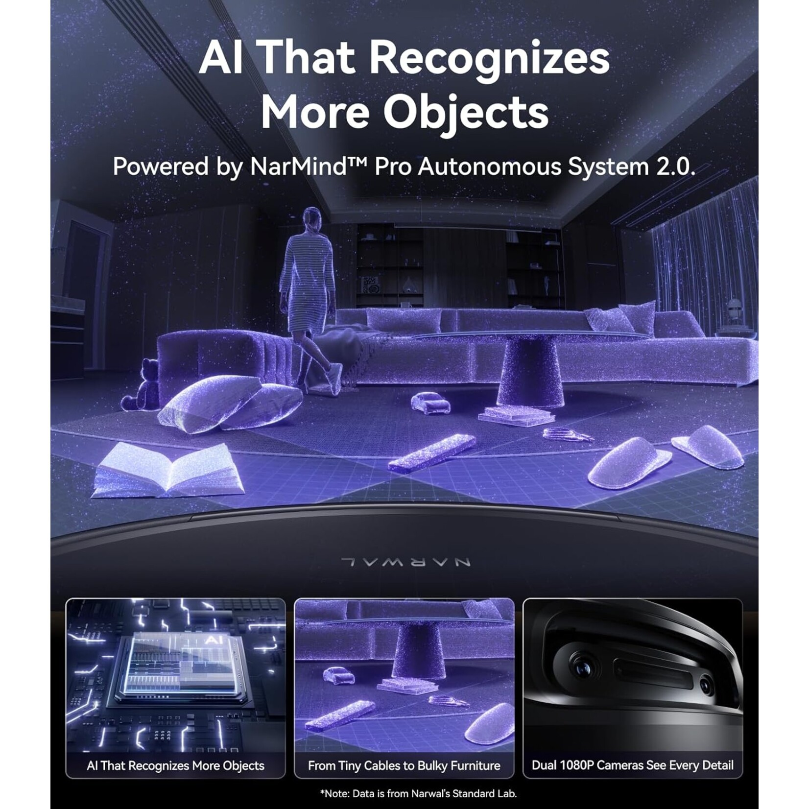 Narwal Robotics NARWAL Flow 2 Robot Vacuum and Mop Combo