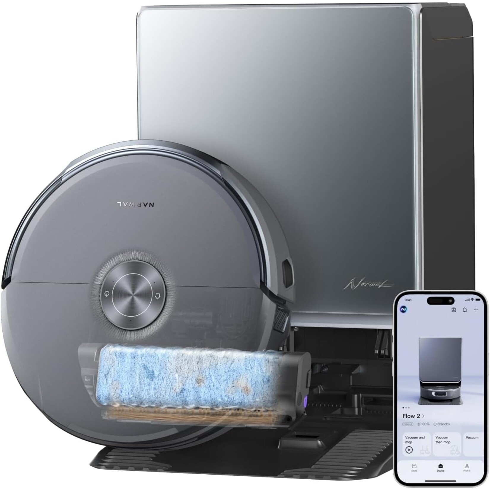 Narwal Robotics NARWAL Flow 2 Robot Vacuum and Mop Combo
