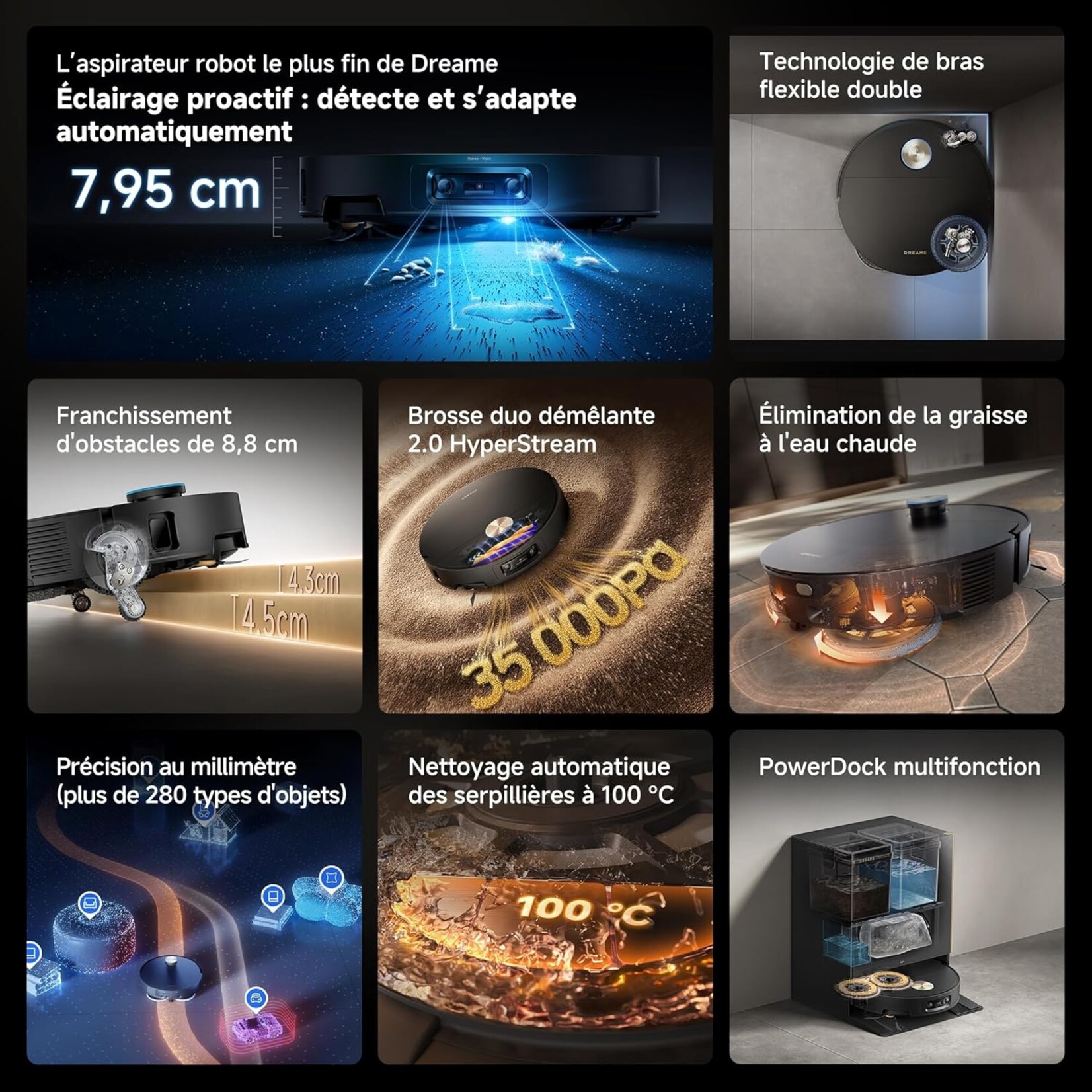 Dreame Tech DREAME X50s Ultra  Black