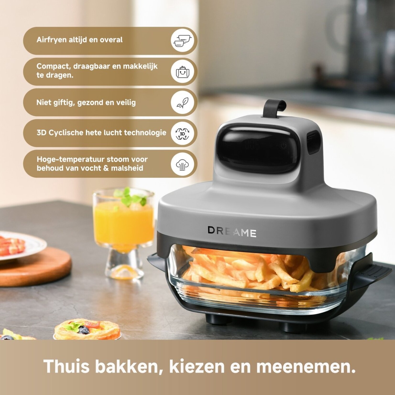 Dreame Tech Dreame Tasti AirF Air Fryer PT60