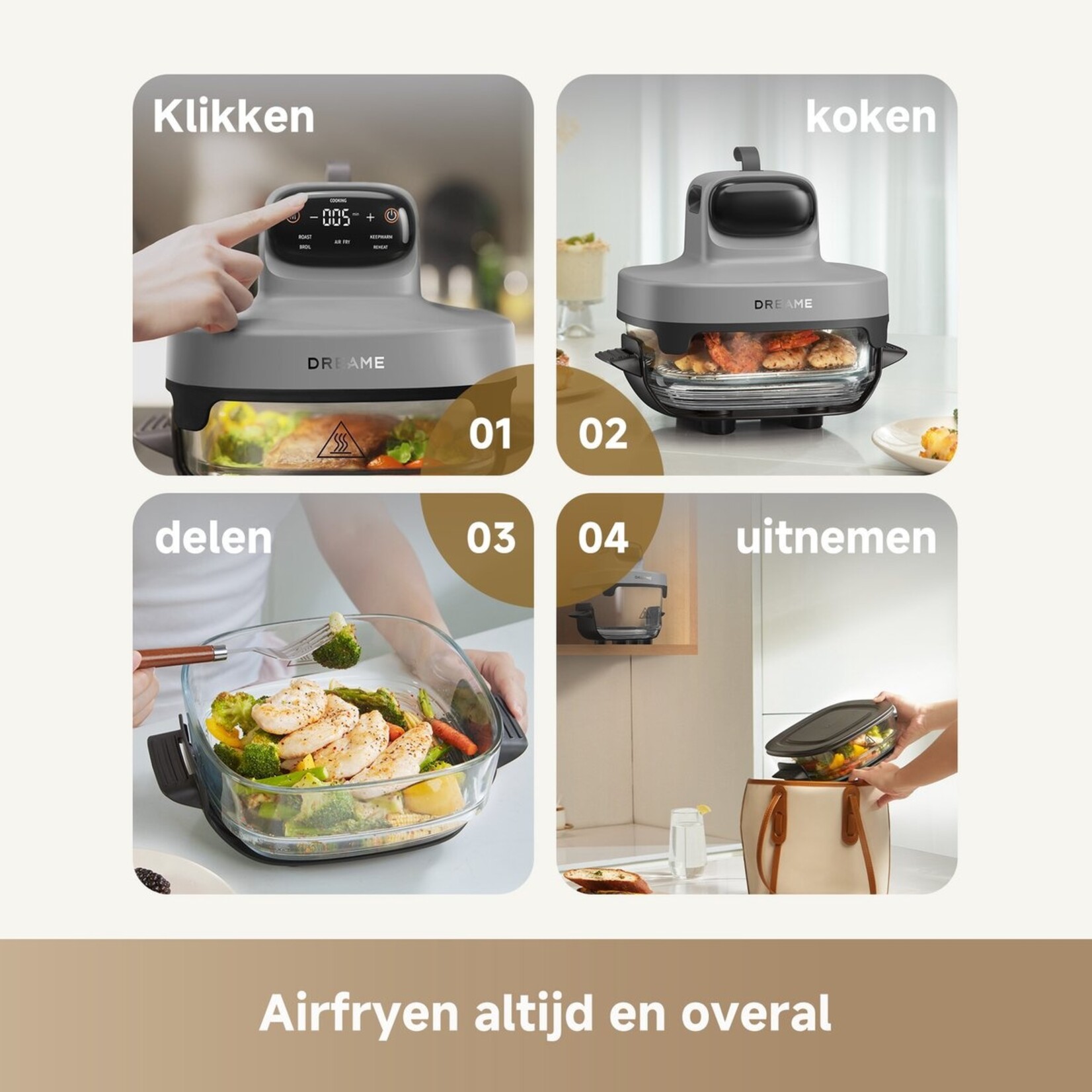Dreame Tech Dreame Tasti AirF Air Fryer PT60