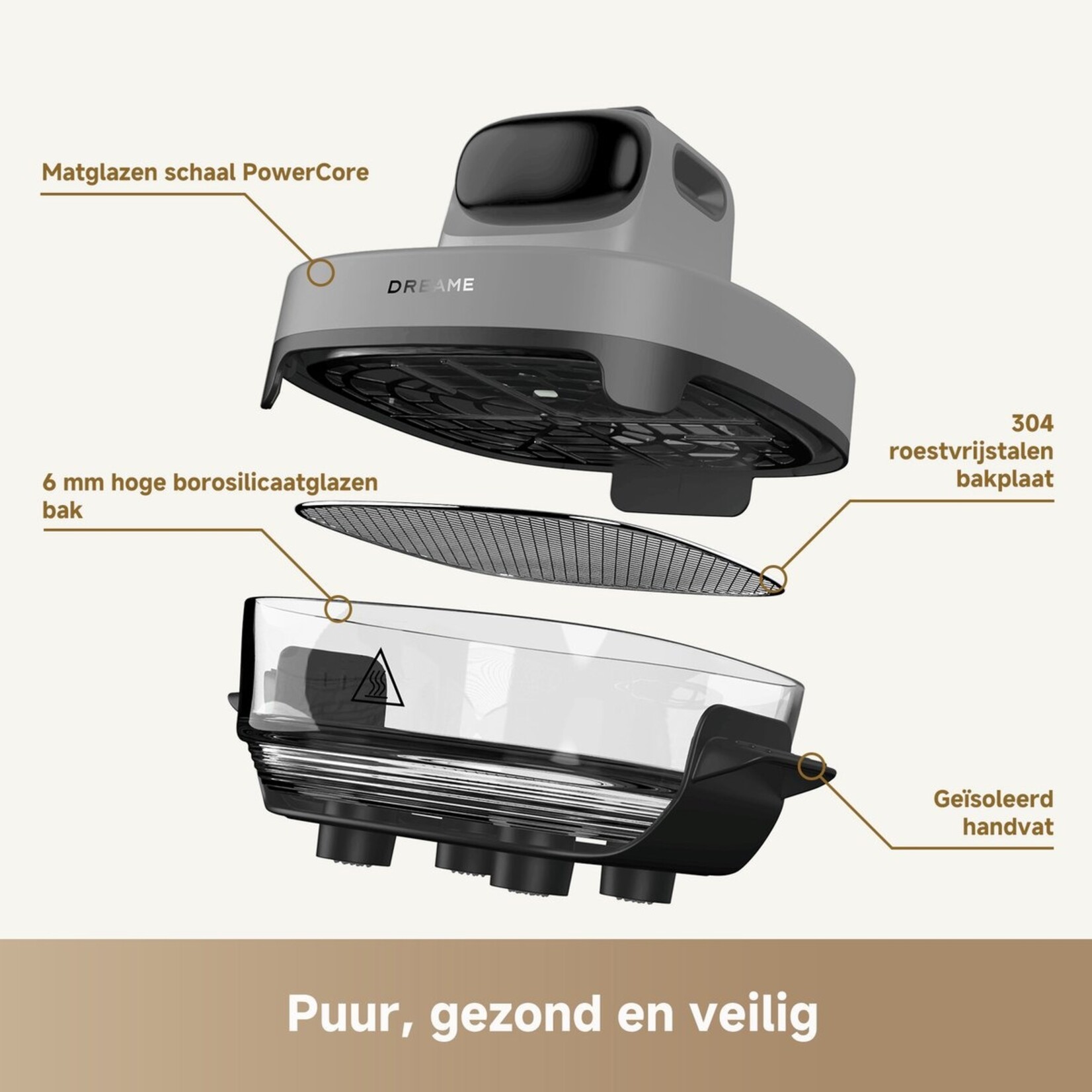 Dreame Tech Dreame Tasti AirF Air Fryer PT60