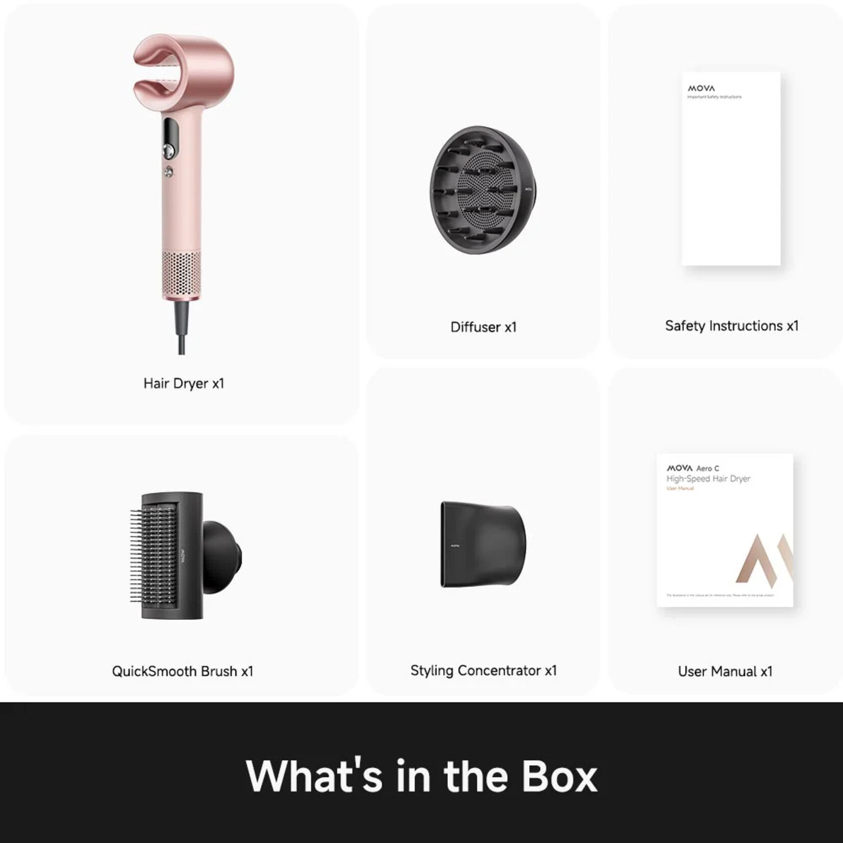 Dreame Tech Mova Aero C high-speed hair dryer