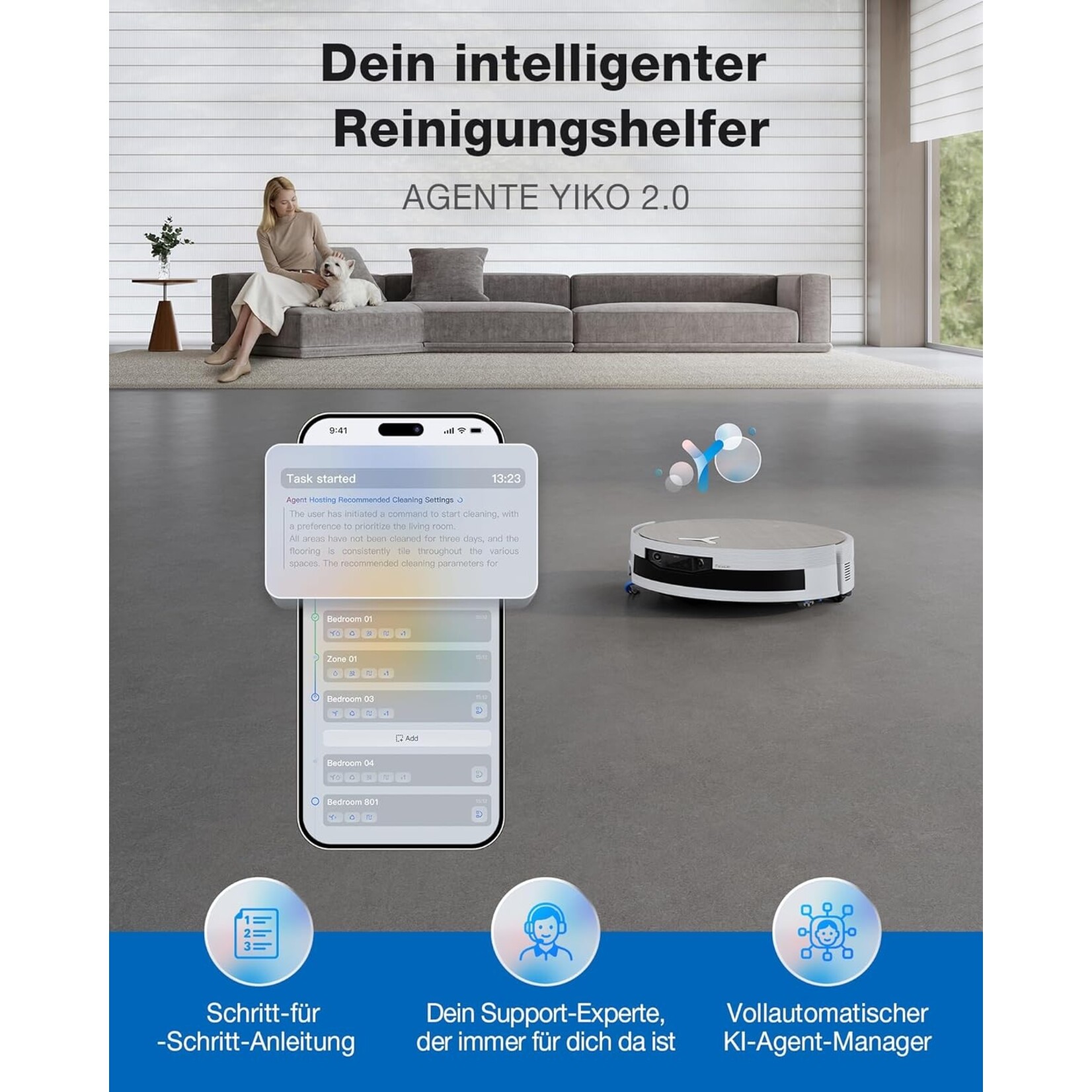 Ecovacs ECOVACS DEEBOT X12 Pro Omni  White